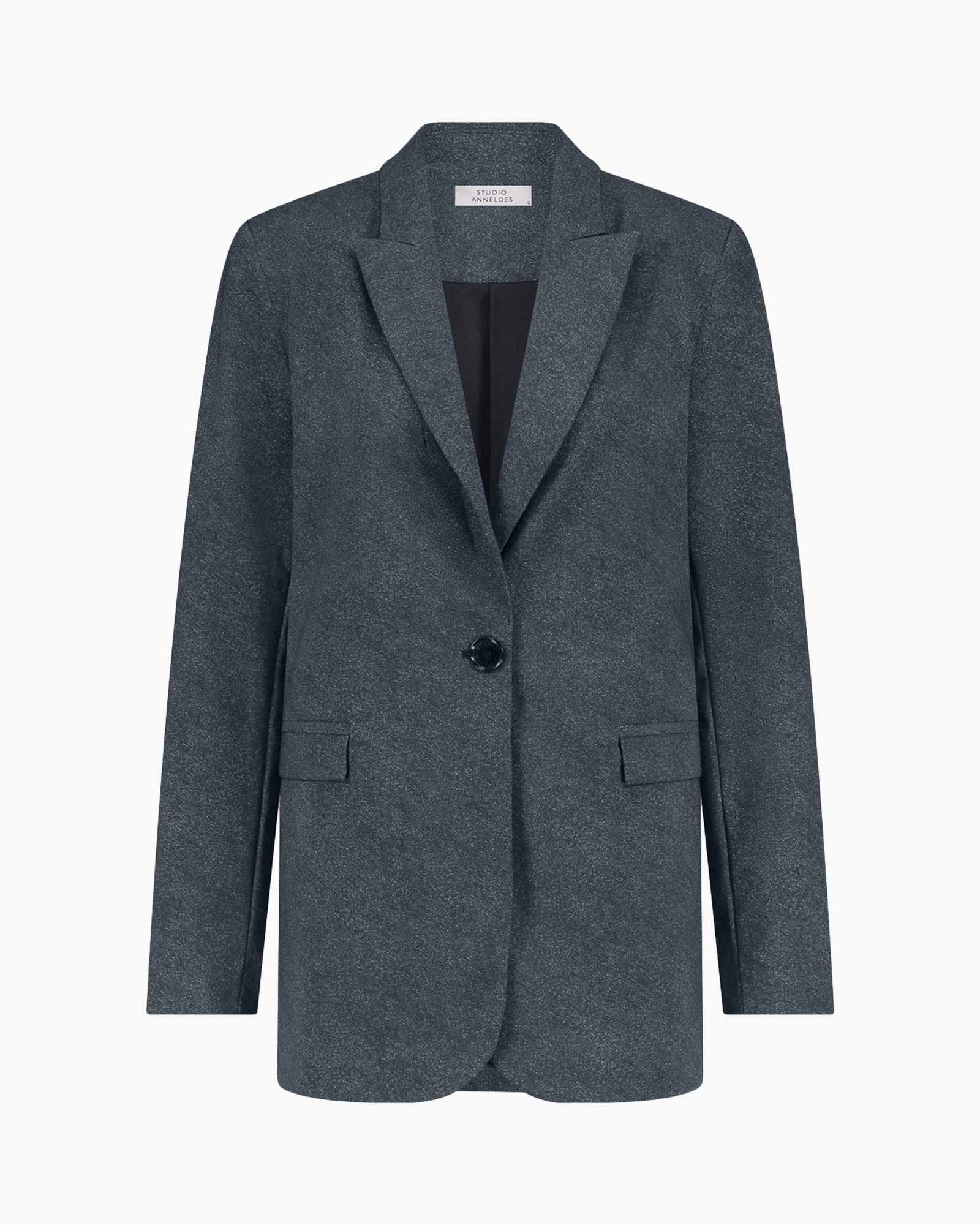 Blazer Fran Denim Blazer Zwart dessin