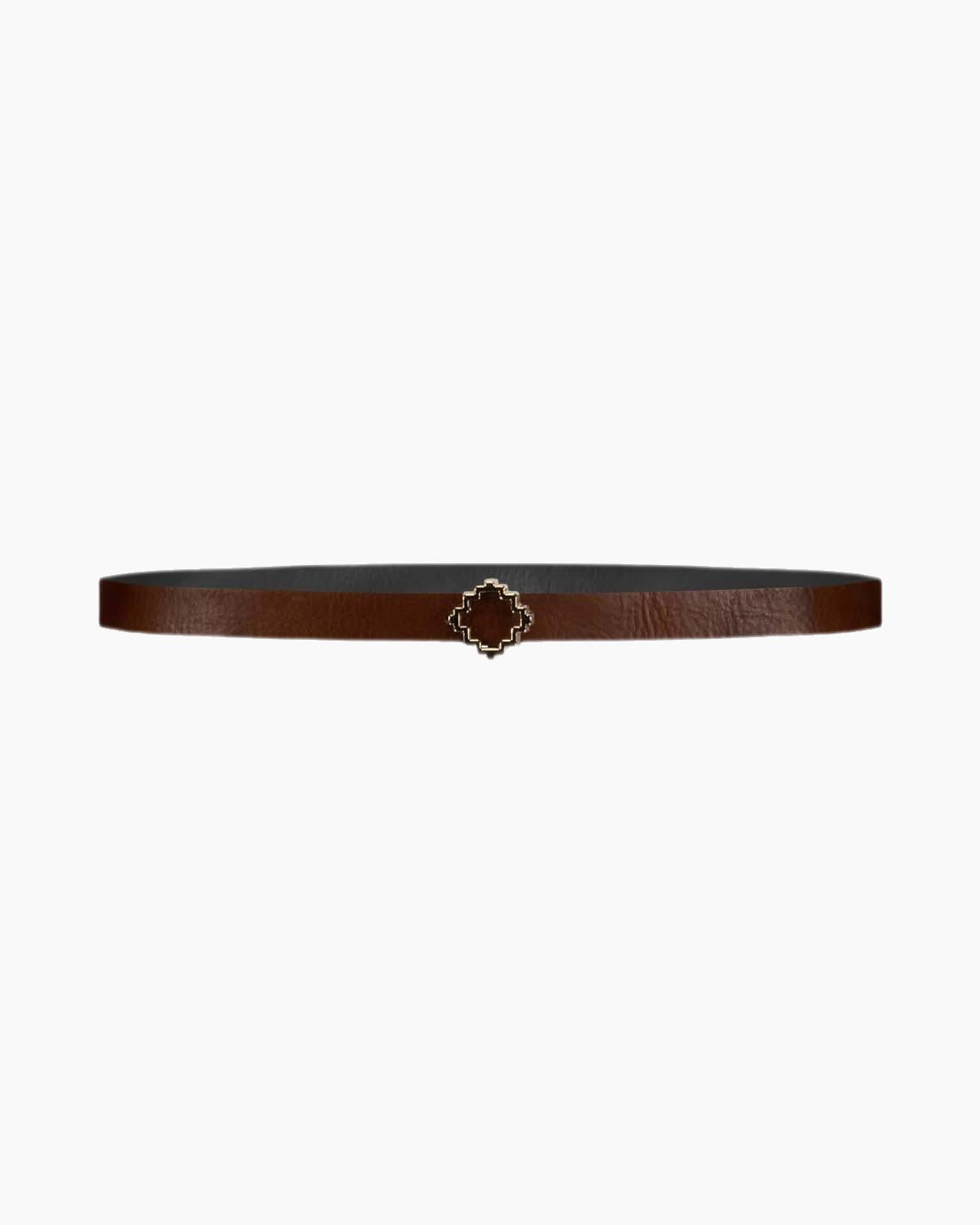 Reversible Ornament Belt Cognac