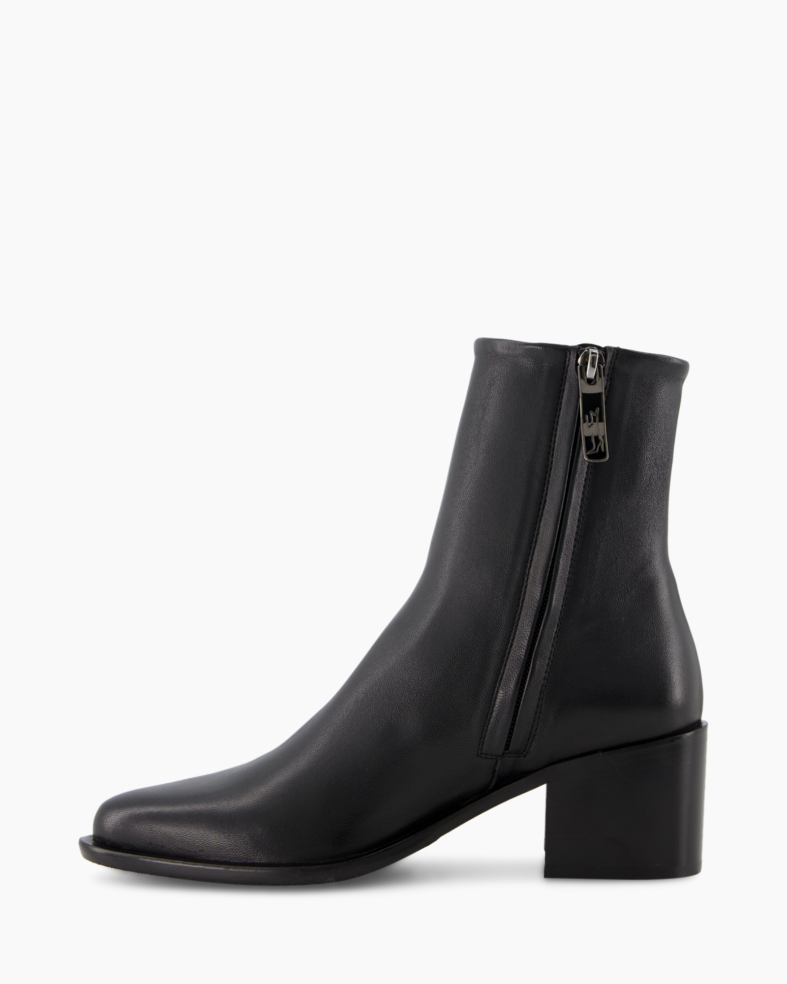 Enkellaars Tronc Elast Zip Zwart