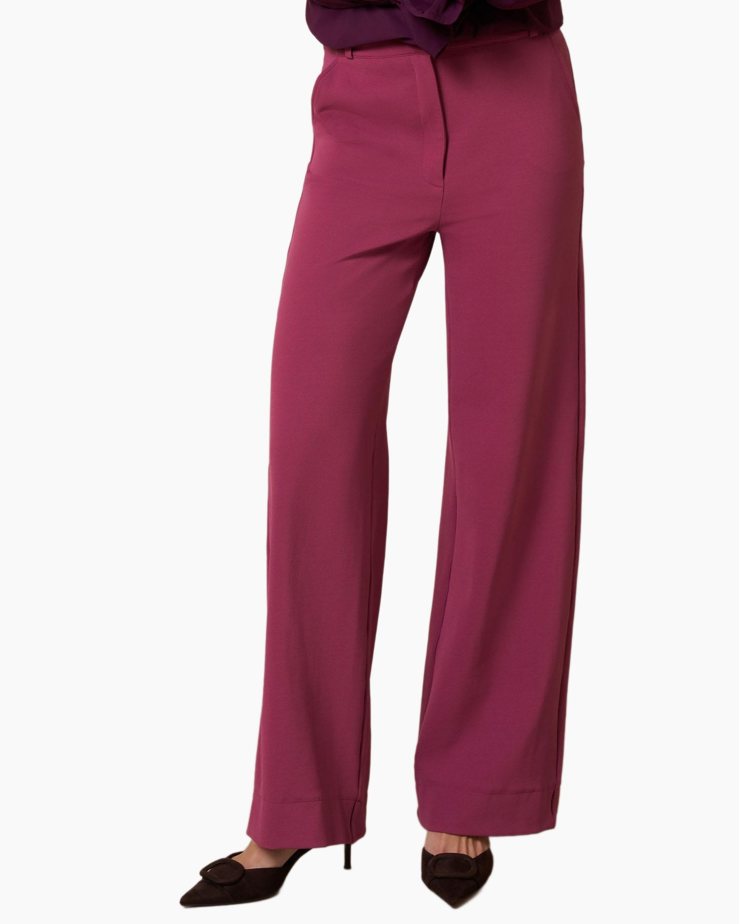 Broek Luz Twill Trousers Roze