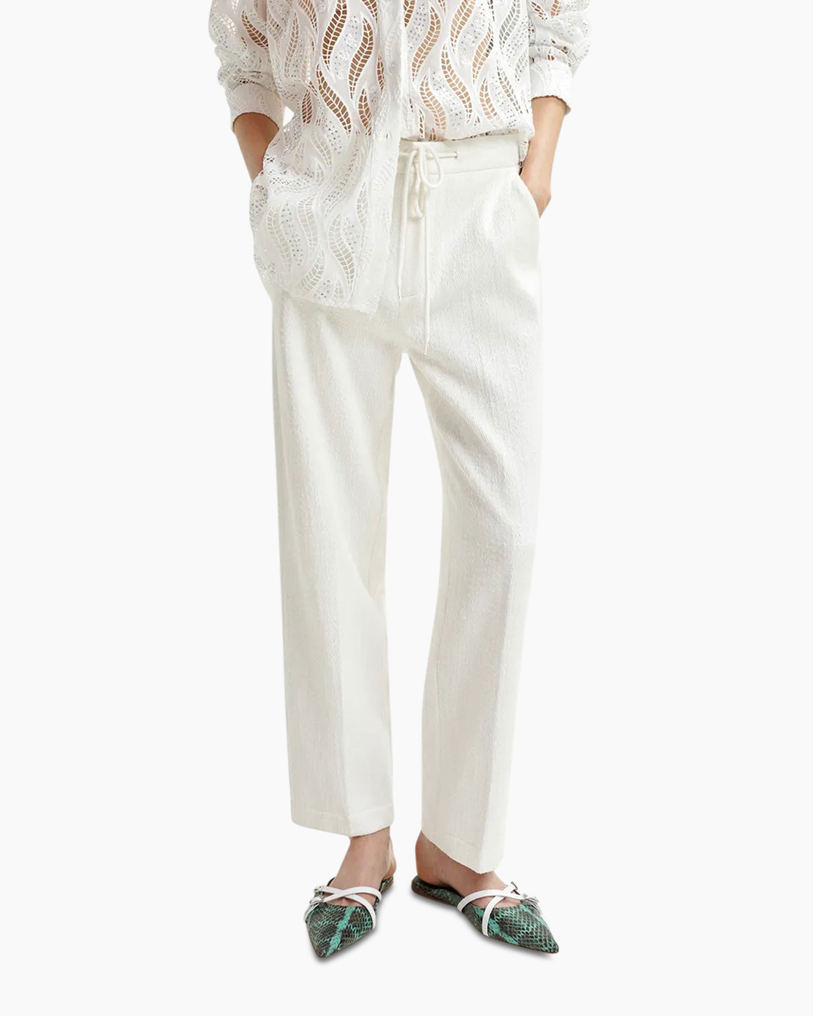 Broek Heftig Off White