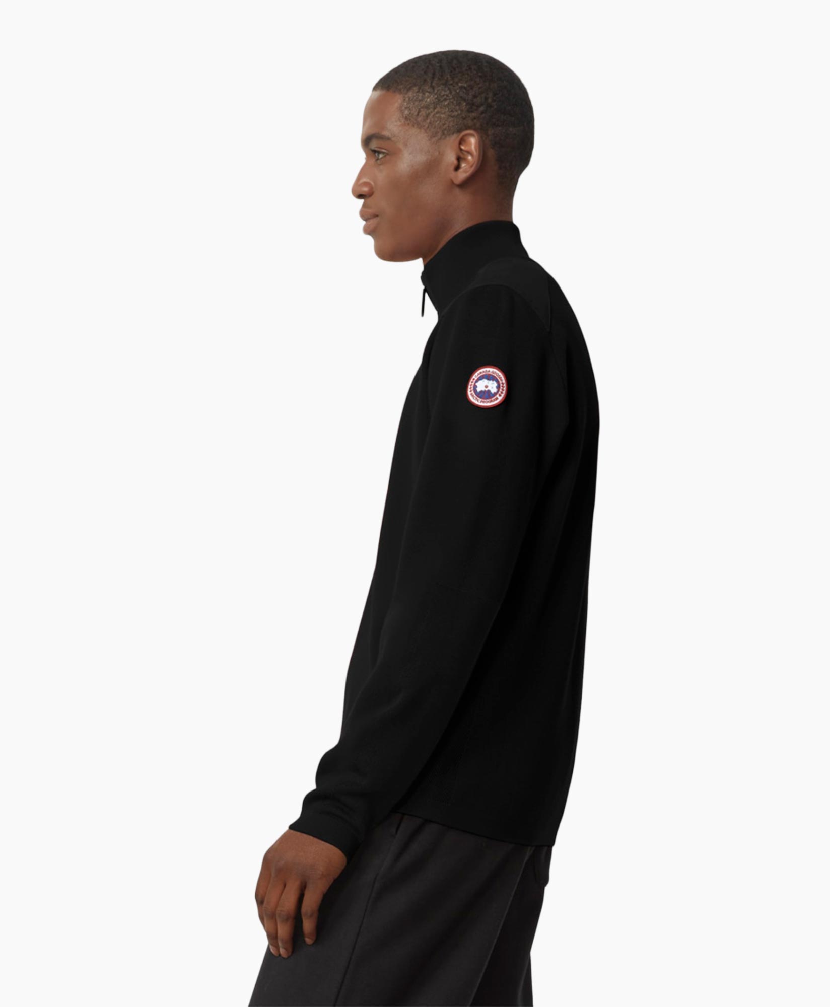 Canada Goose  Pullover Stormont Quarter Zip Zwart