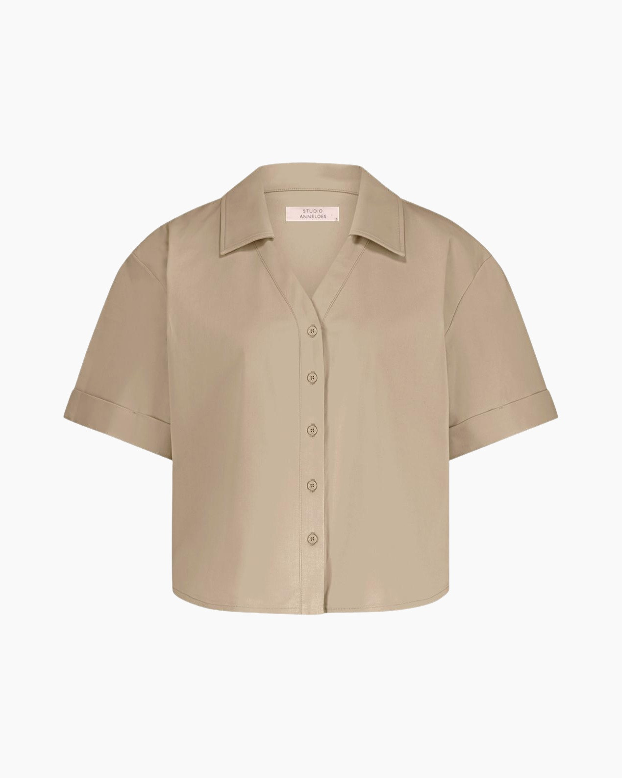 Blouse Djenna Twill Geel