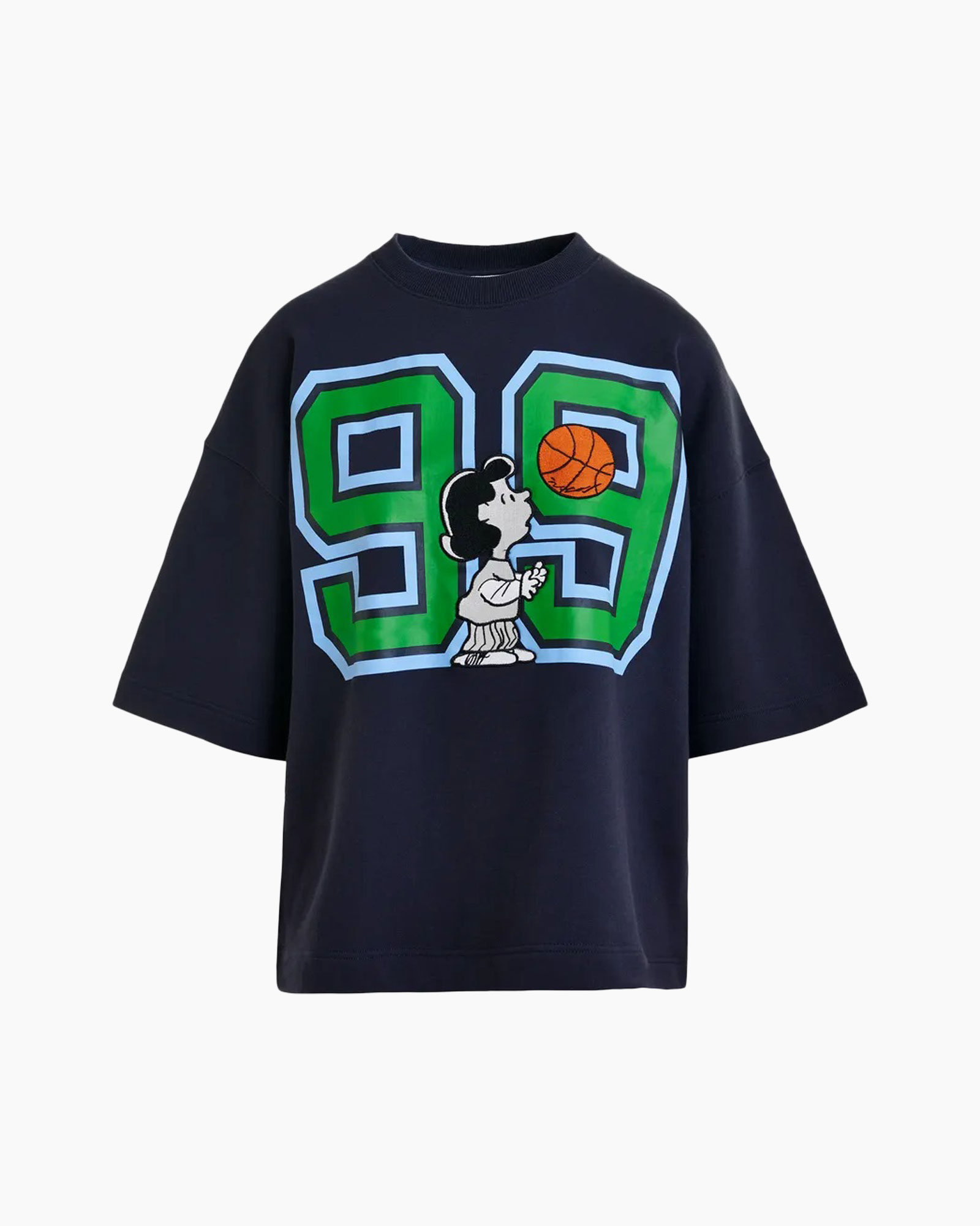 t-shirt, graphic, basketball, number 89, charlie brown