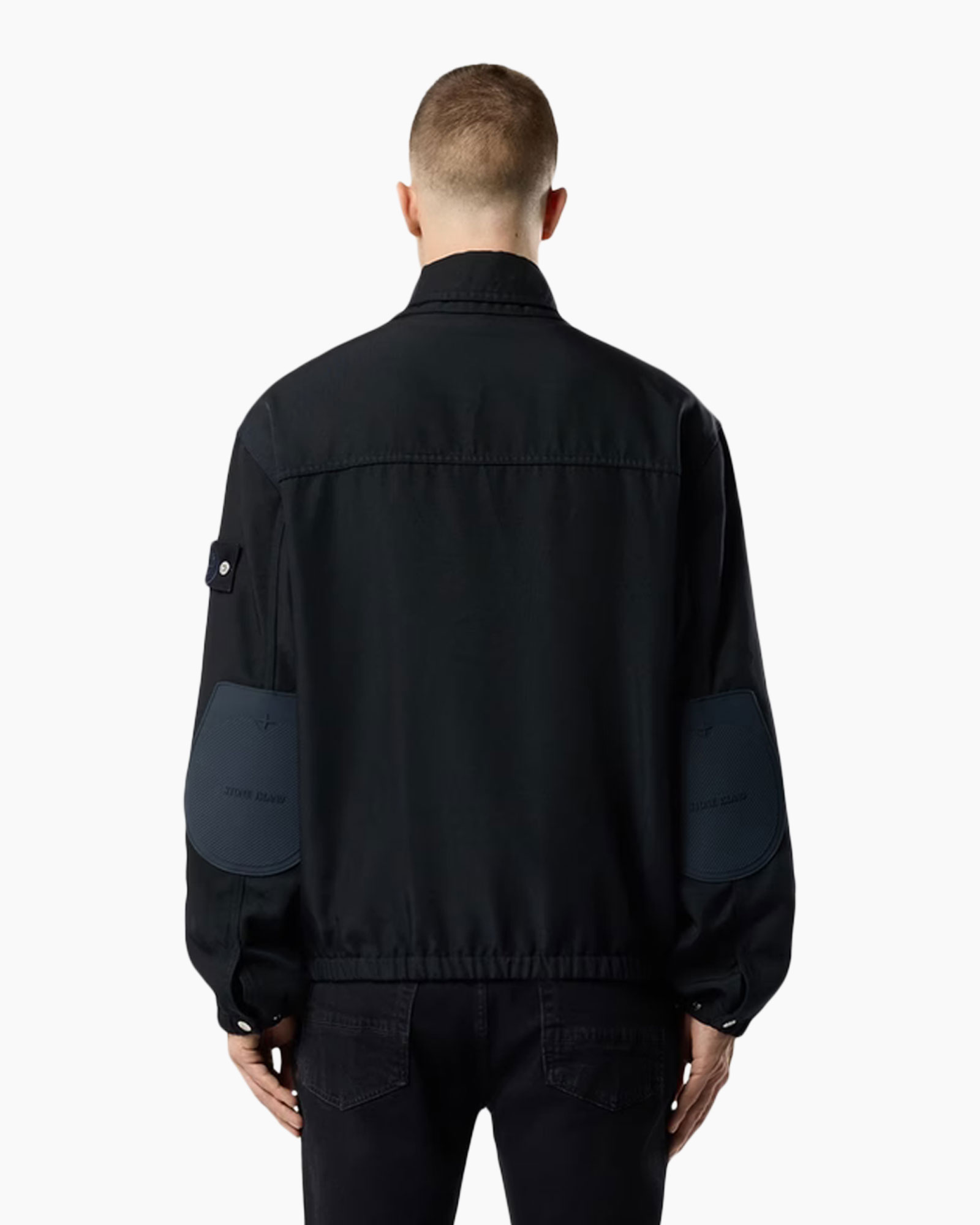 jas, windbreaker, zwart, rits, grote zakken