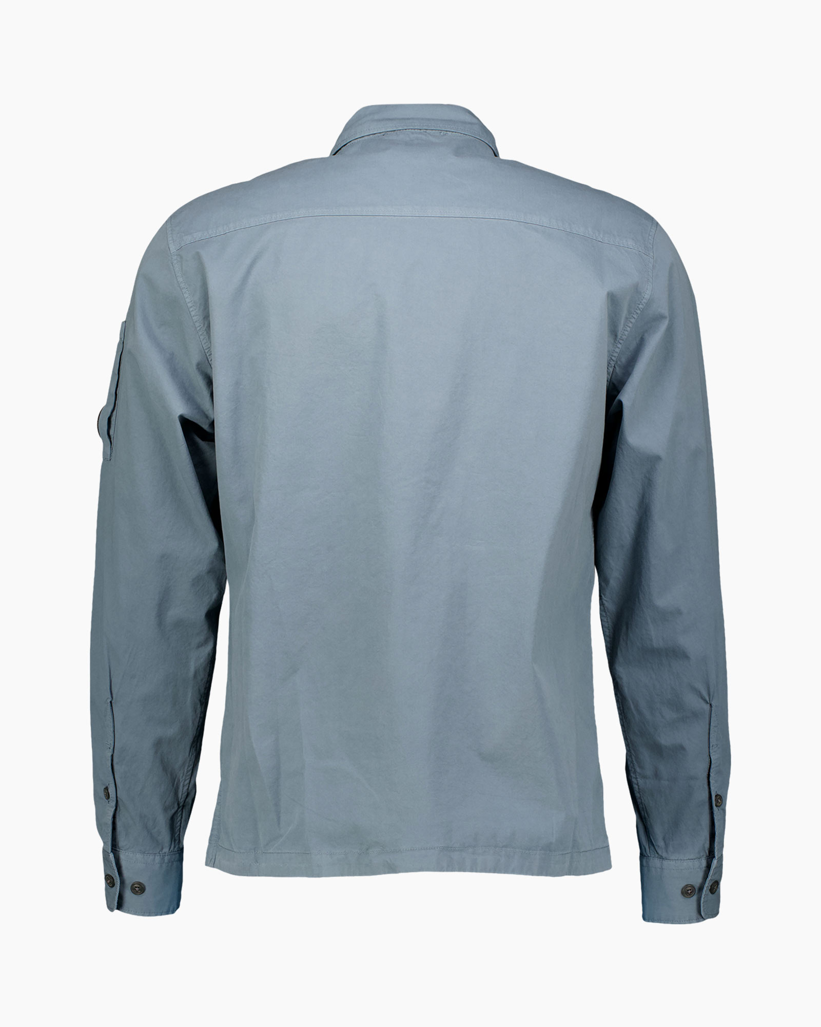 Overshirt Gabardine Grijs