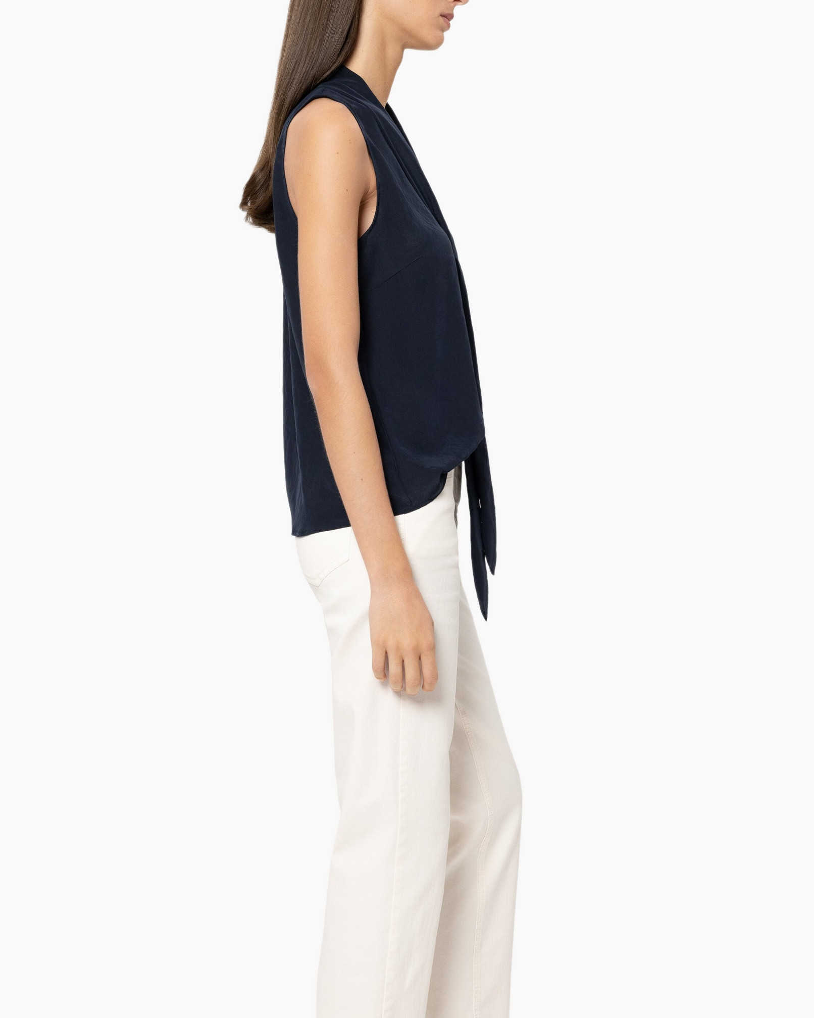 Blouse, Linnen, Broeken, Persoon, Vest