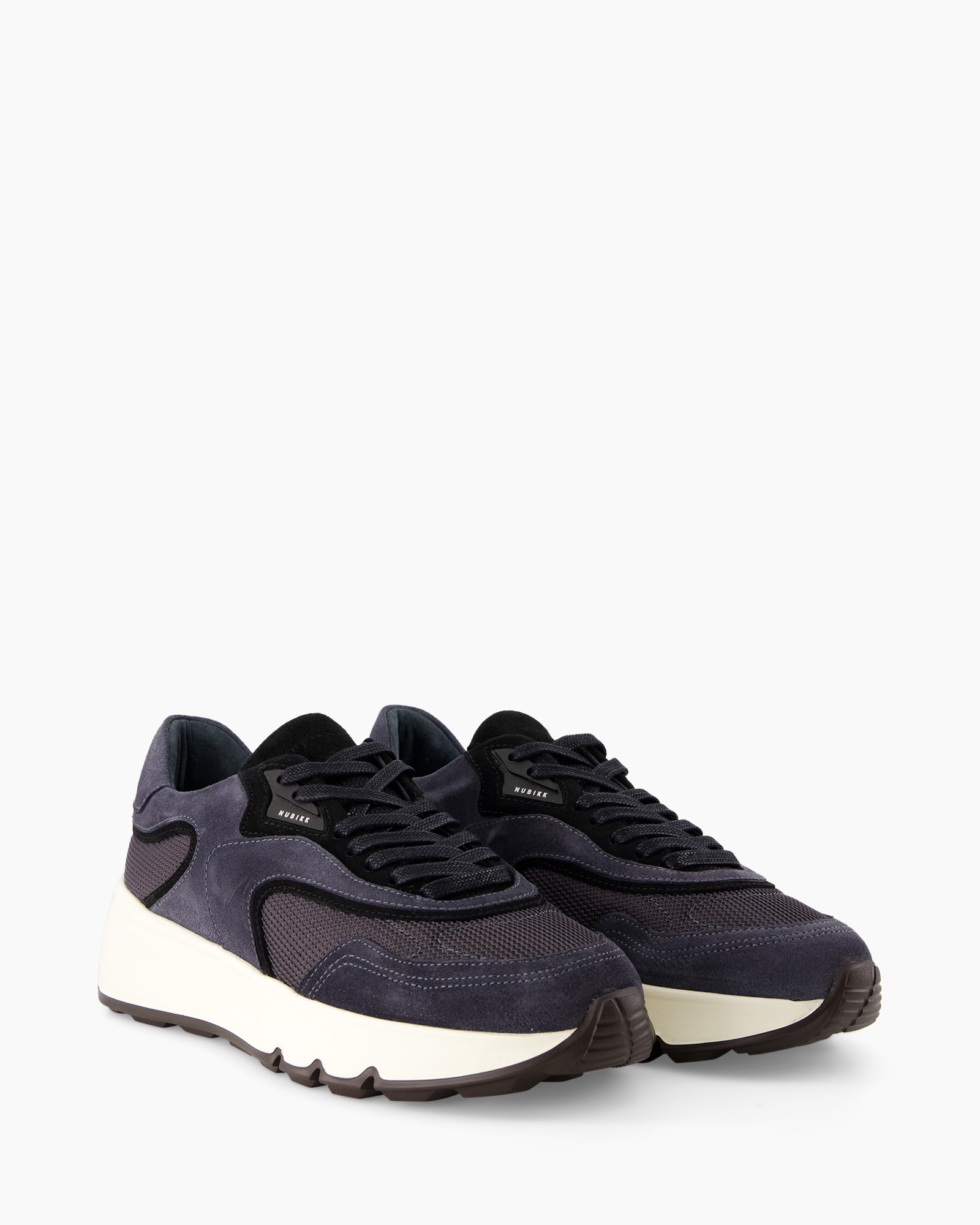 sneaker, schoenen, midsole, donkerblauw, veters