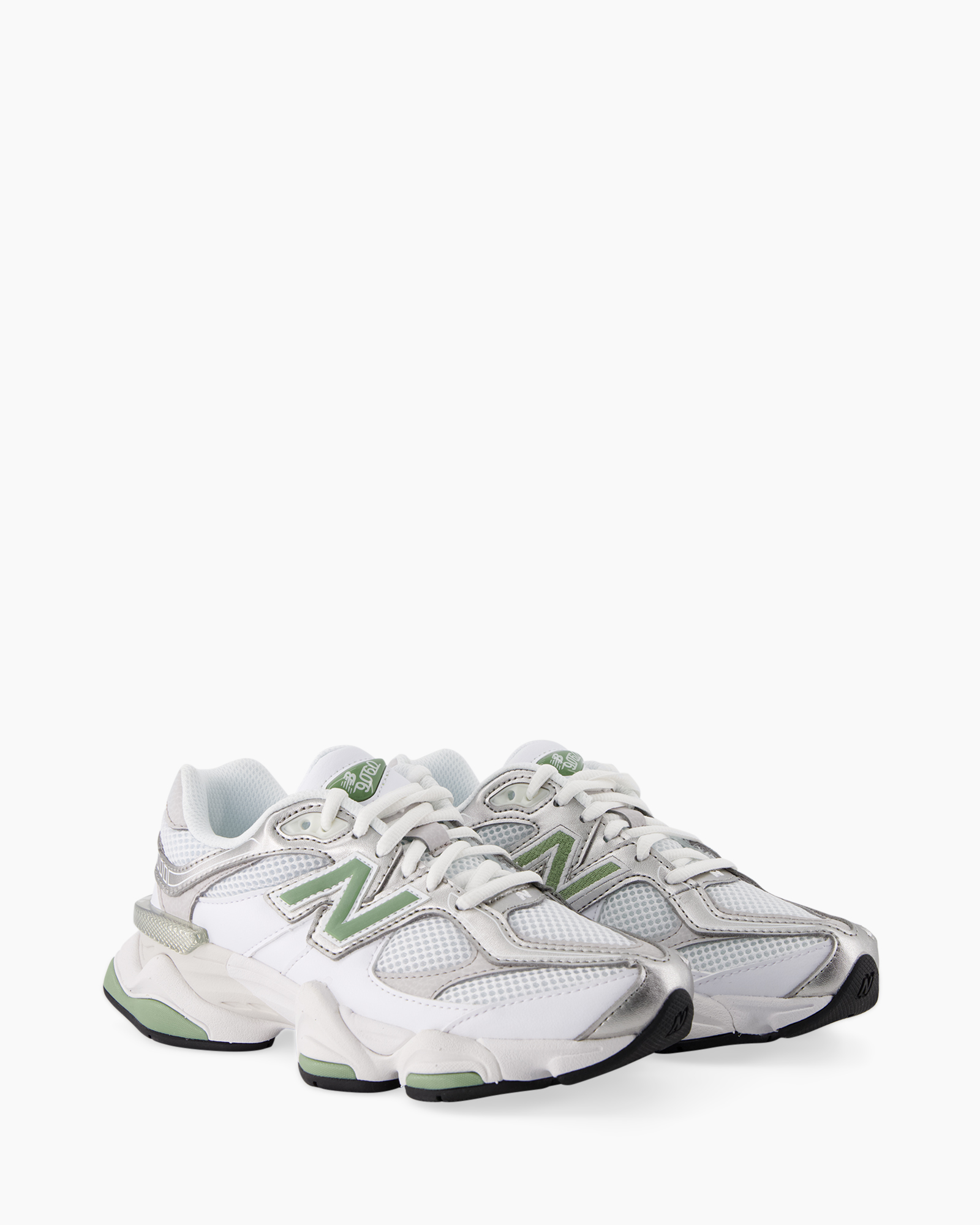sneaker, athletic shoe, mesh, white, green accent, sneaker, running shoe, white, mesh, green accents