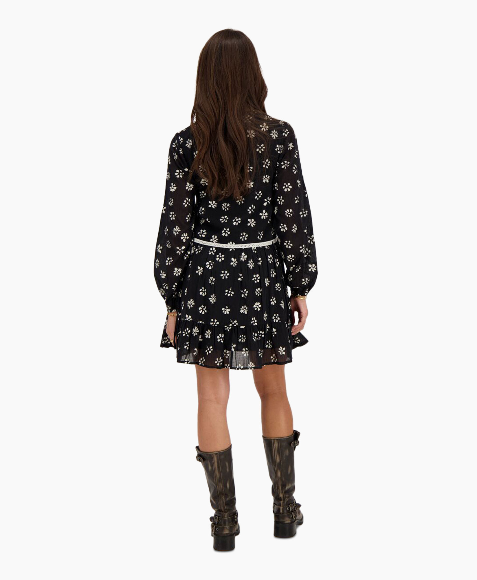 Mini Jurk Mj09923 Zwart