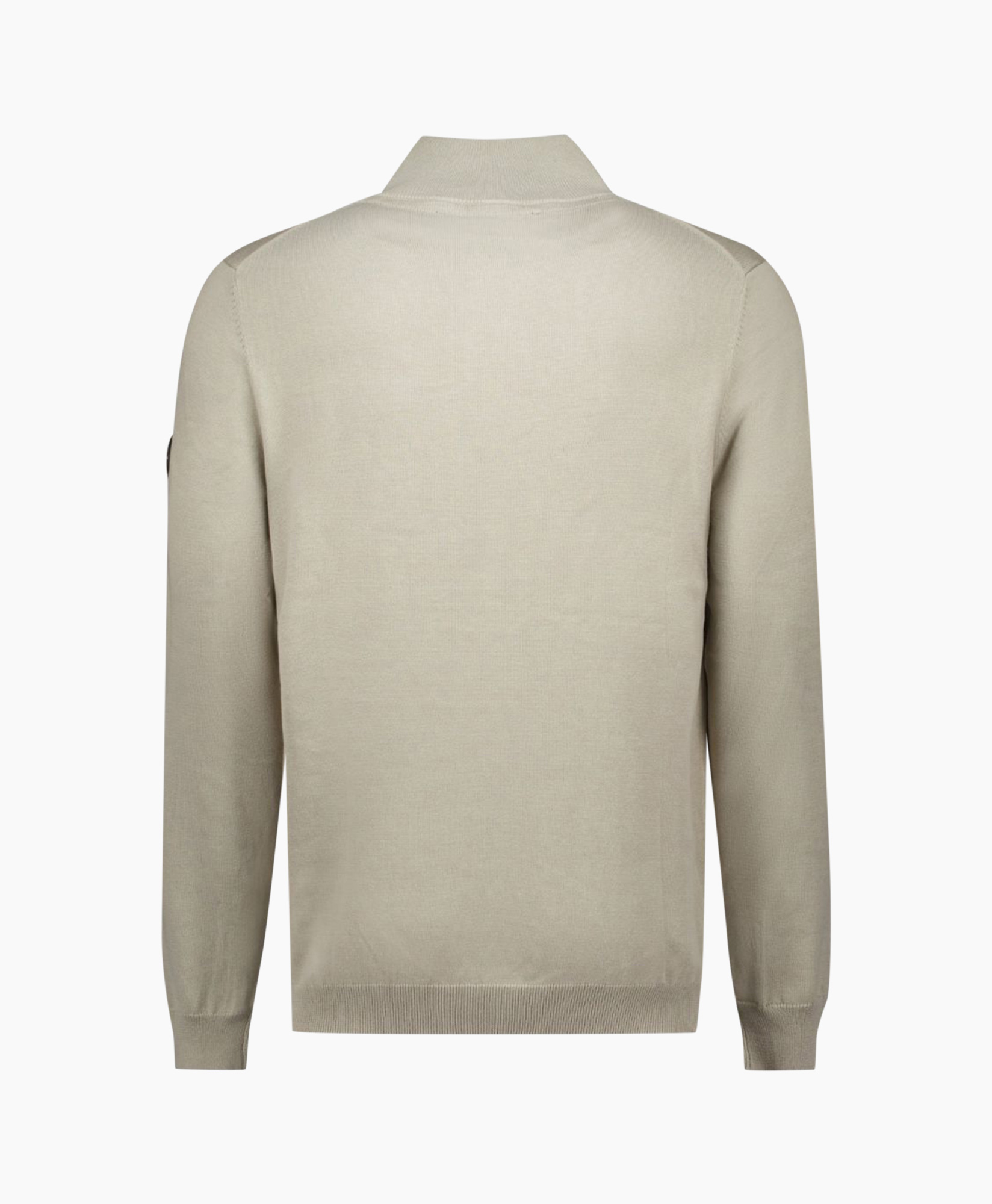 Trui Knitwear Quarter Zip Grijs