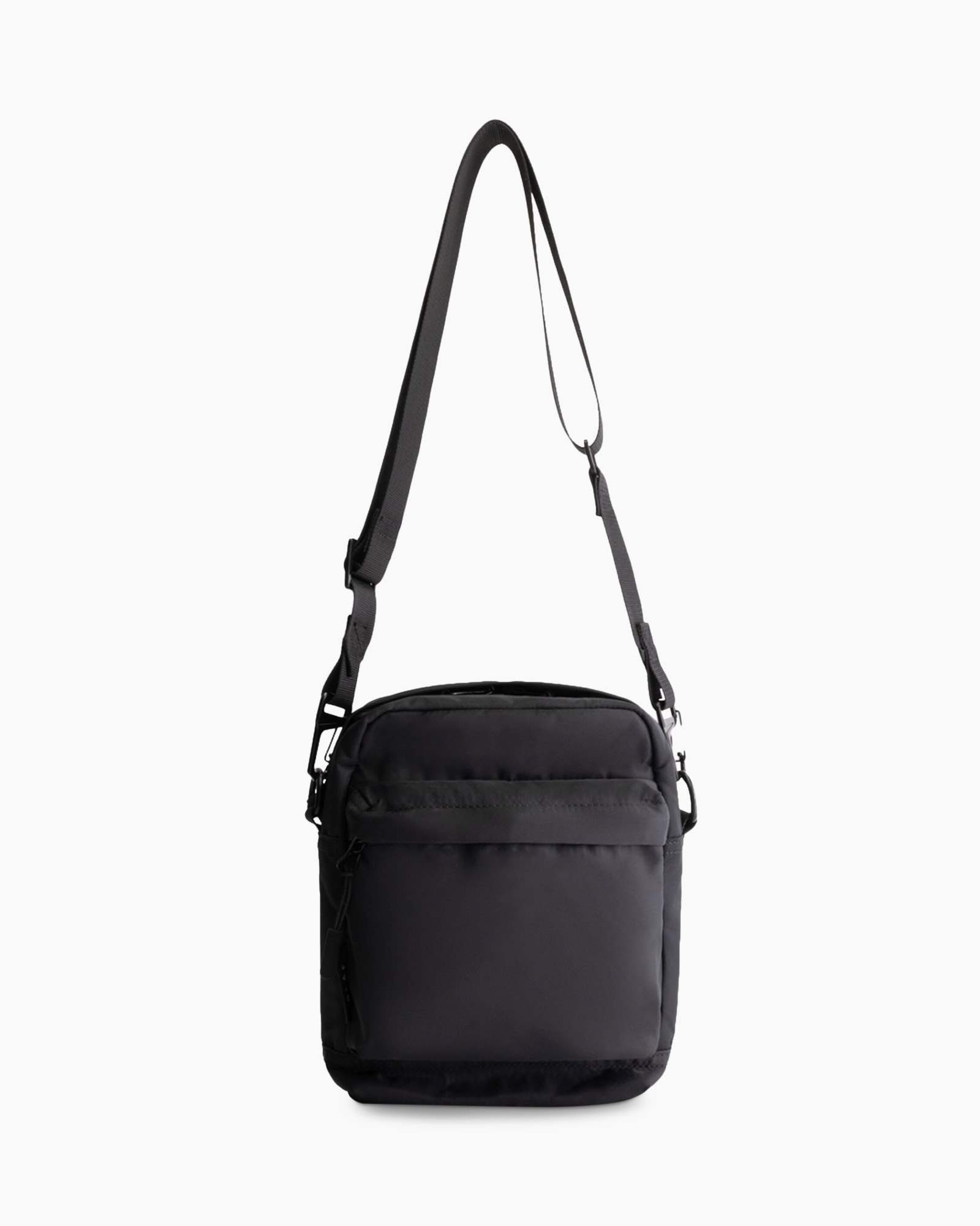 Crossbody Tas Nylon Camera Bag Donkergrijs