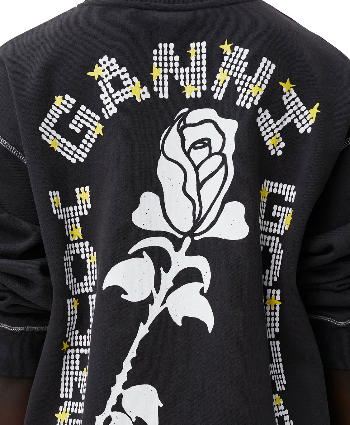 Ganni Pullover T3372 Zwart