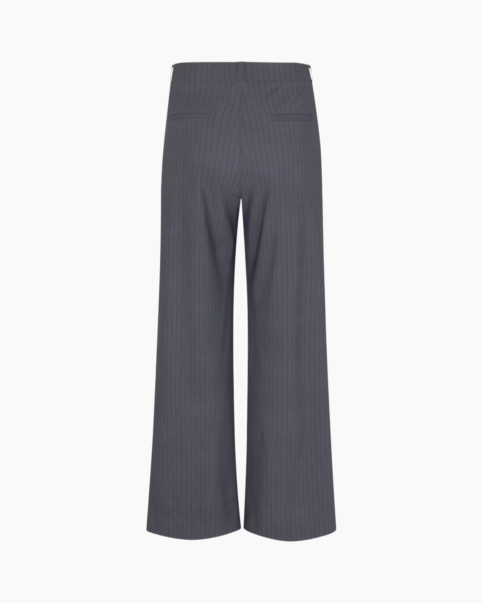 Broek Lexie Bnd Pinstripe Trousers Donker Grijs