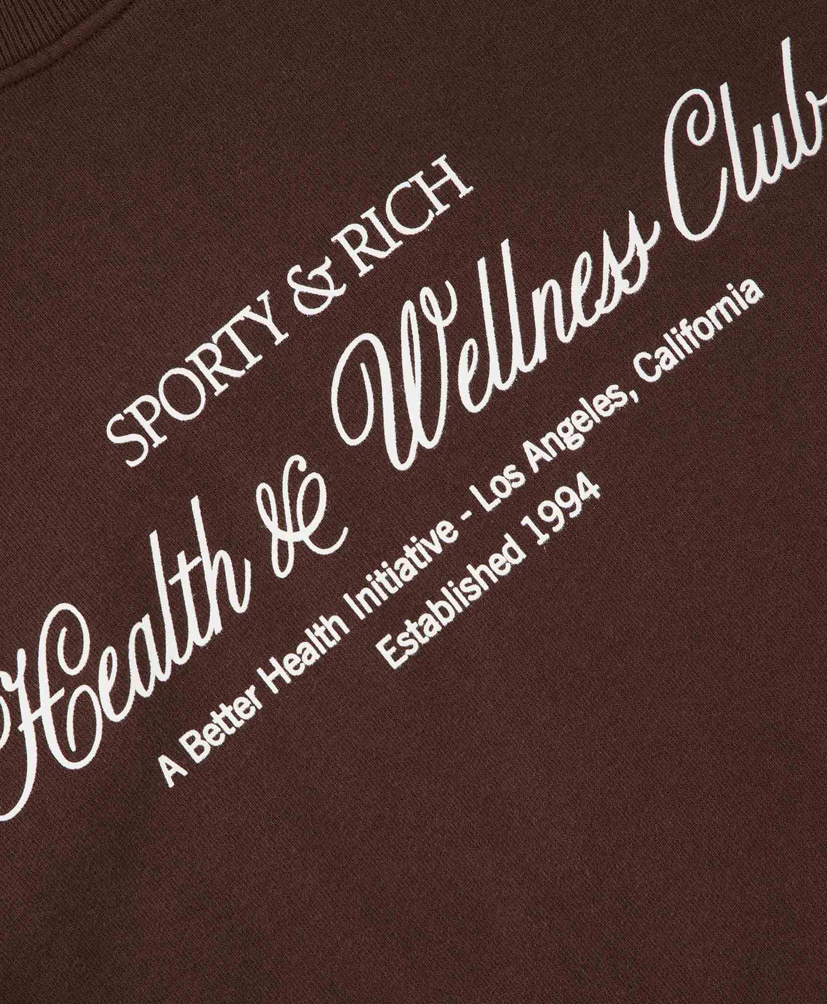 Sporty & Rich Pullover Cr665ch Bruin