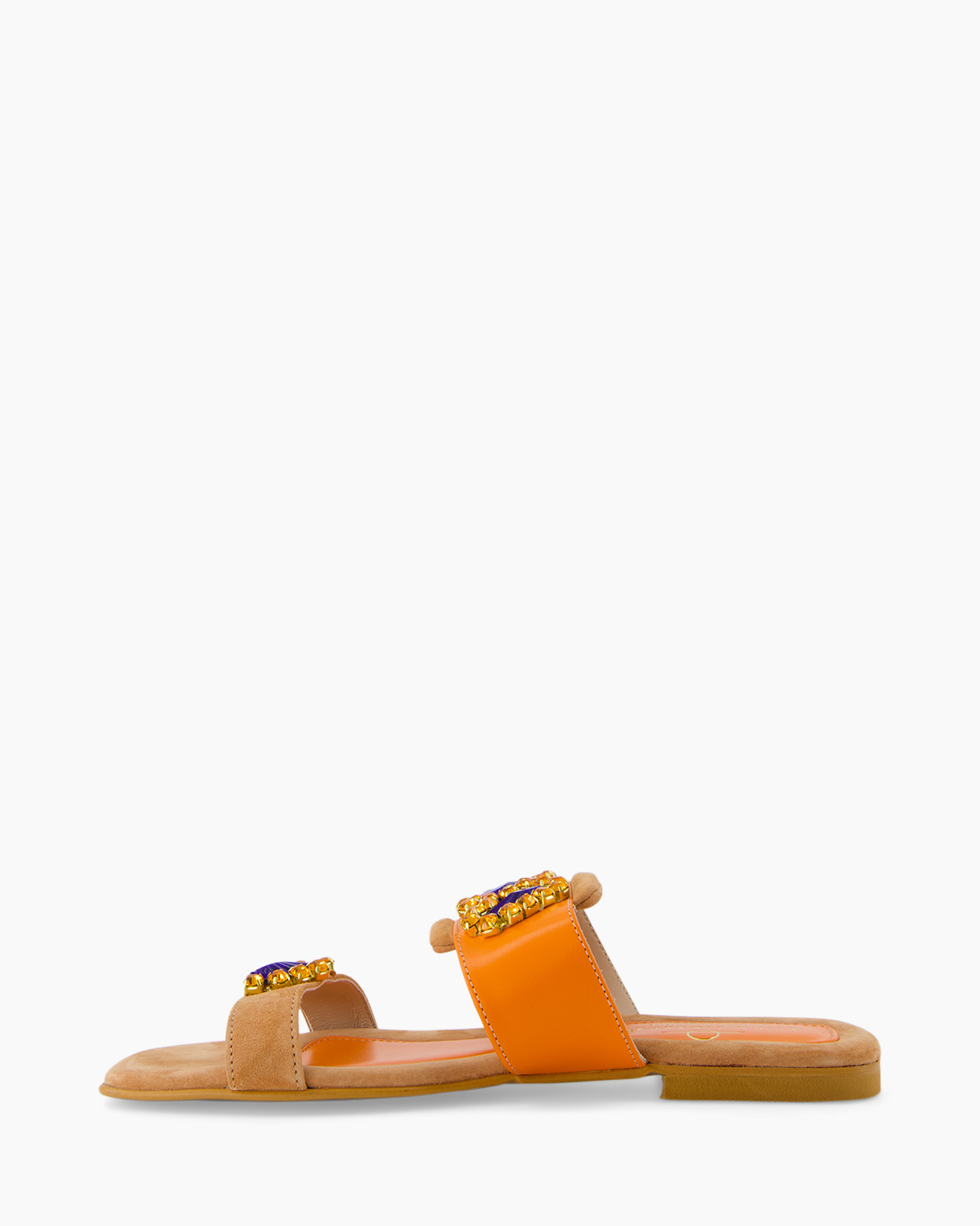 Sandaal Zonder Hak Fire Walk Bruin
