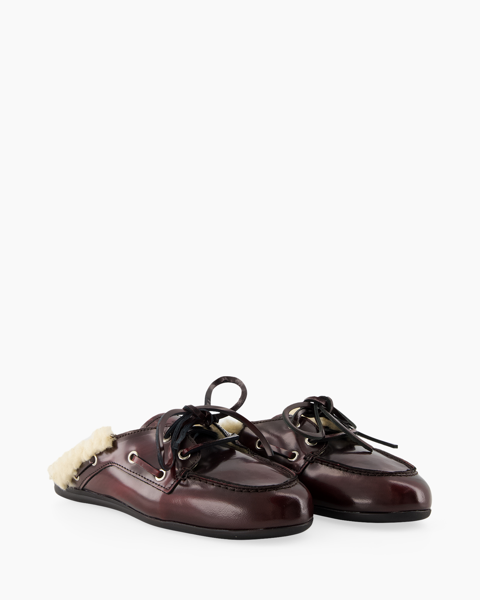 mocassin, boots, leer, schapen?