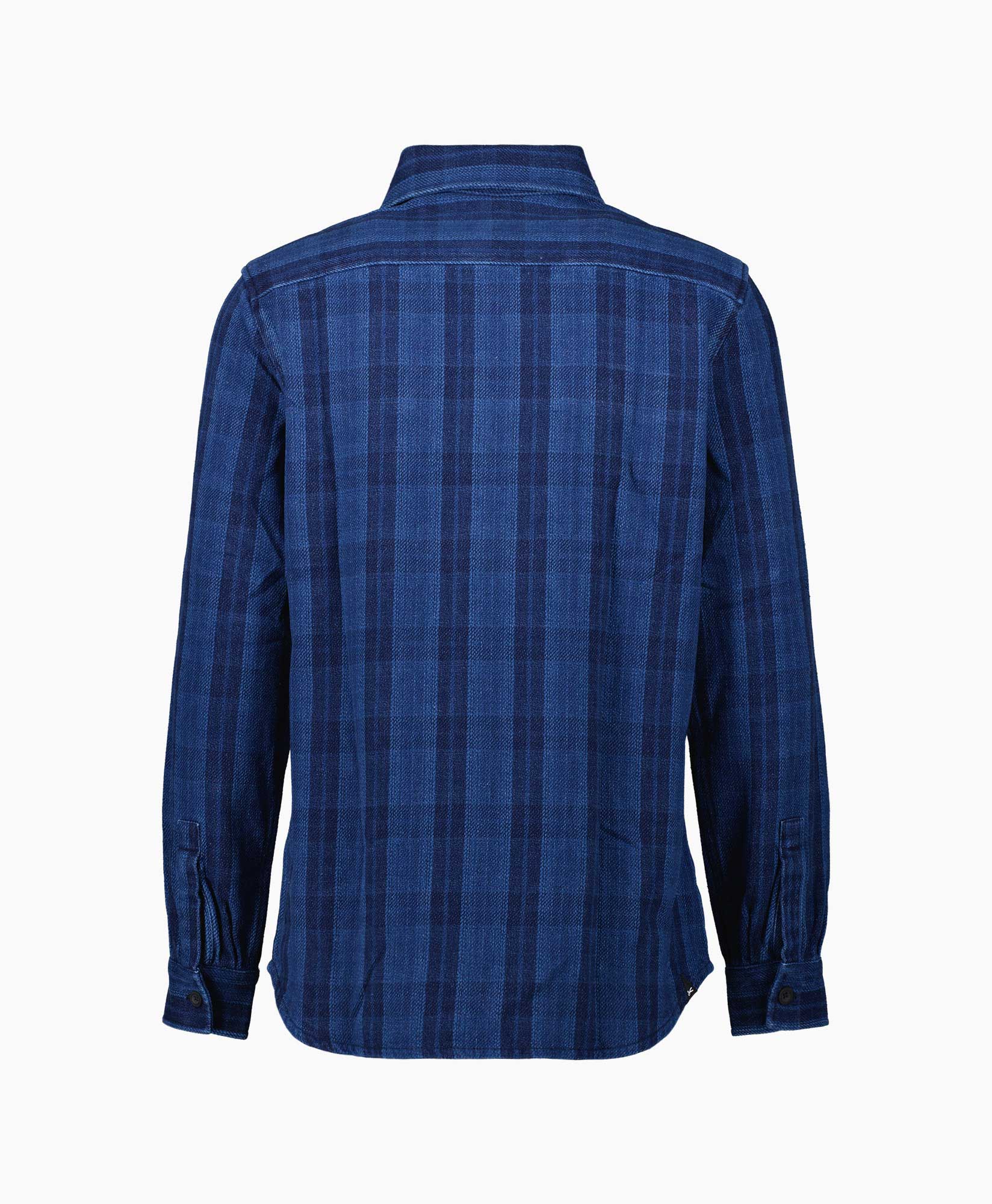 Denham Overhemd Branson Overshirt Ic Petrol