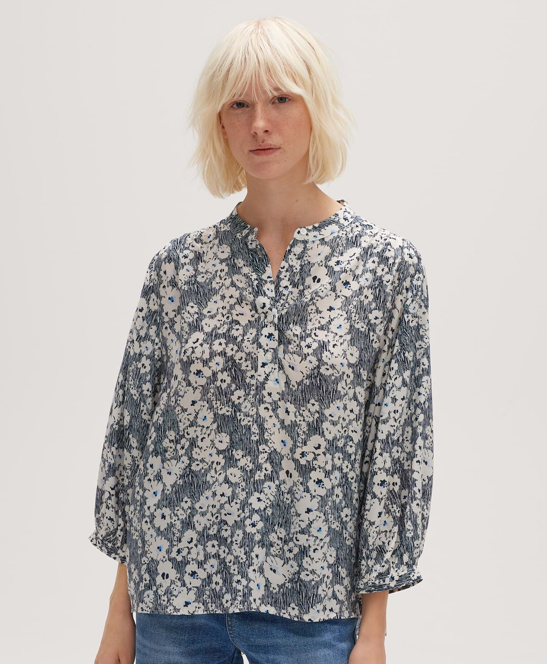 Opus Blouse Falindo Blauw
