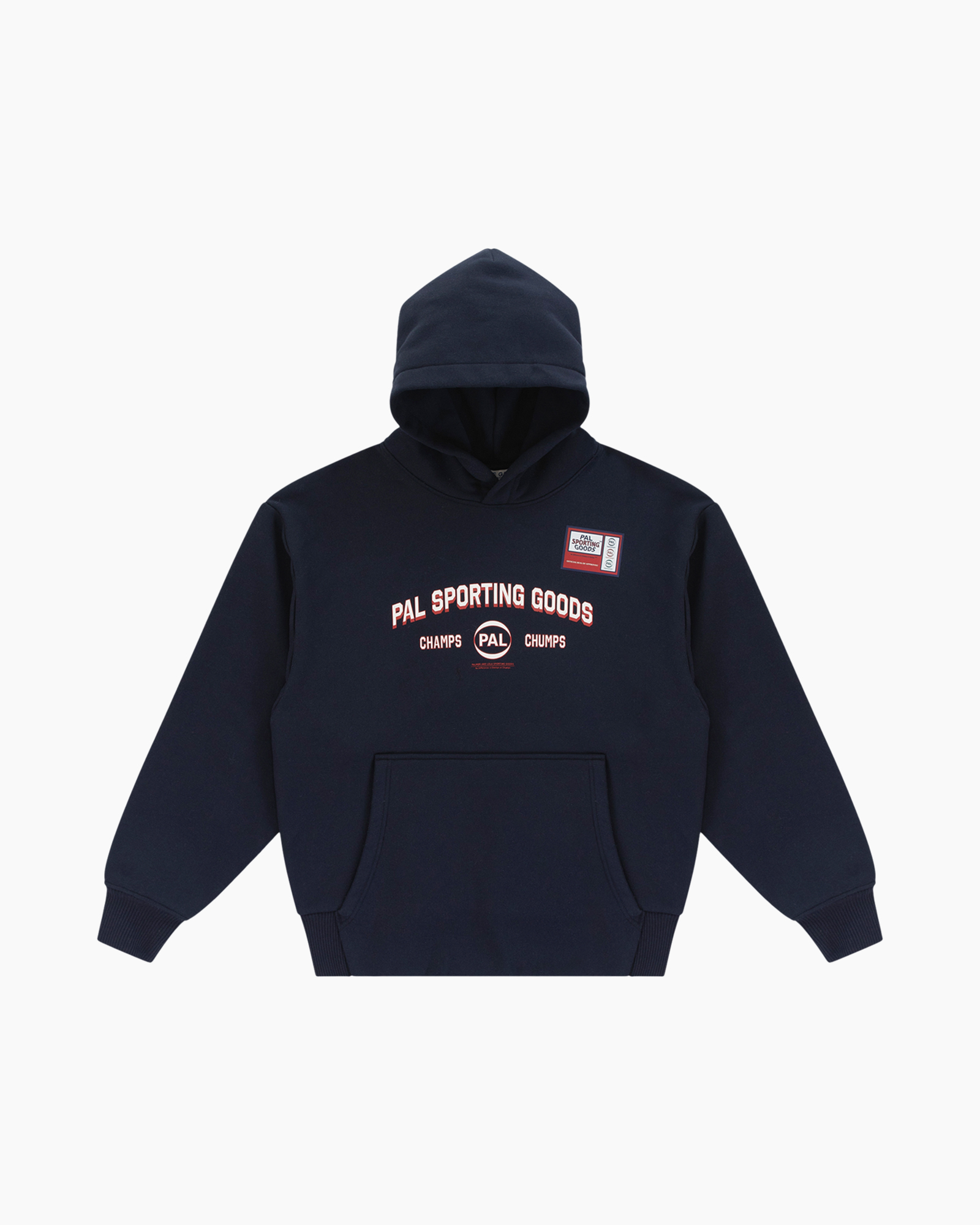 hoodie, hooded sweatshirt, donkerblauw, logo afdruk, zak
