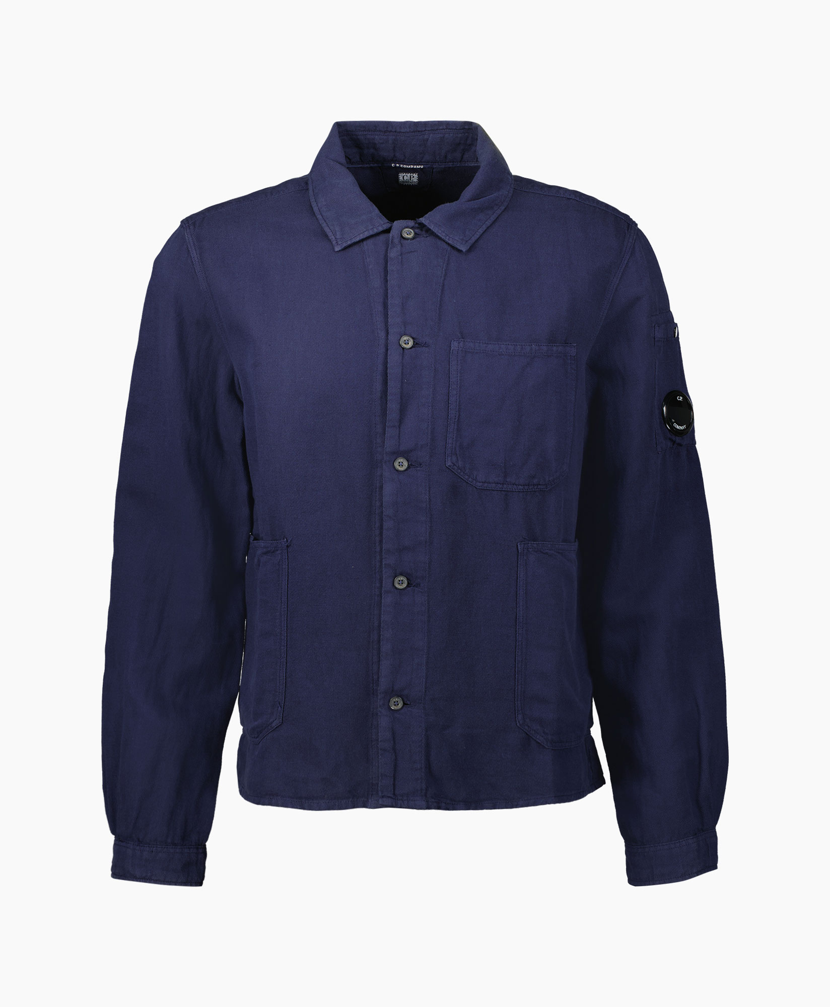 Cp Company Overshirt 14cmsh276a-006501 Donker Blauw