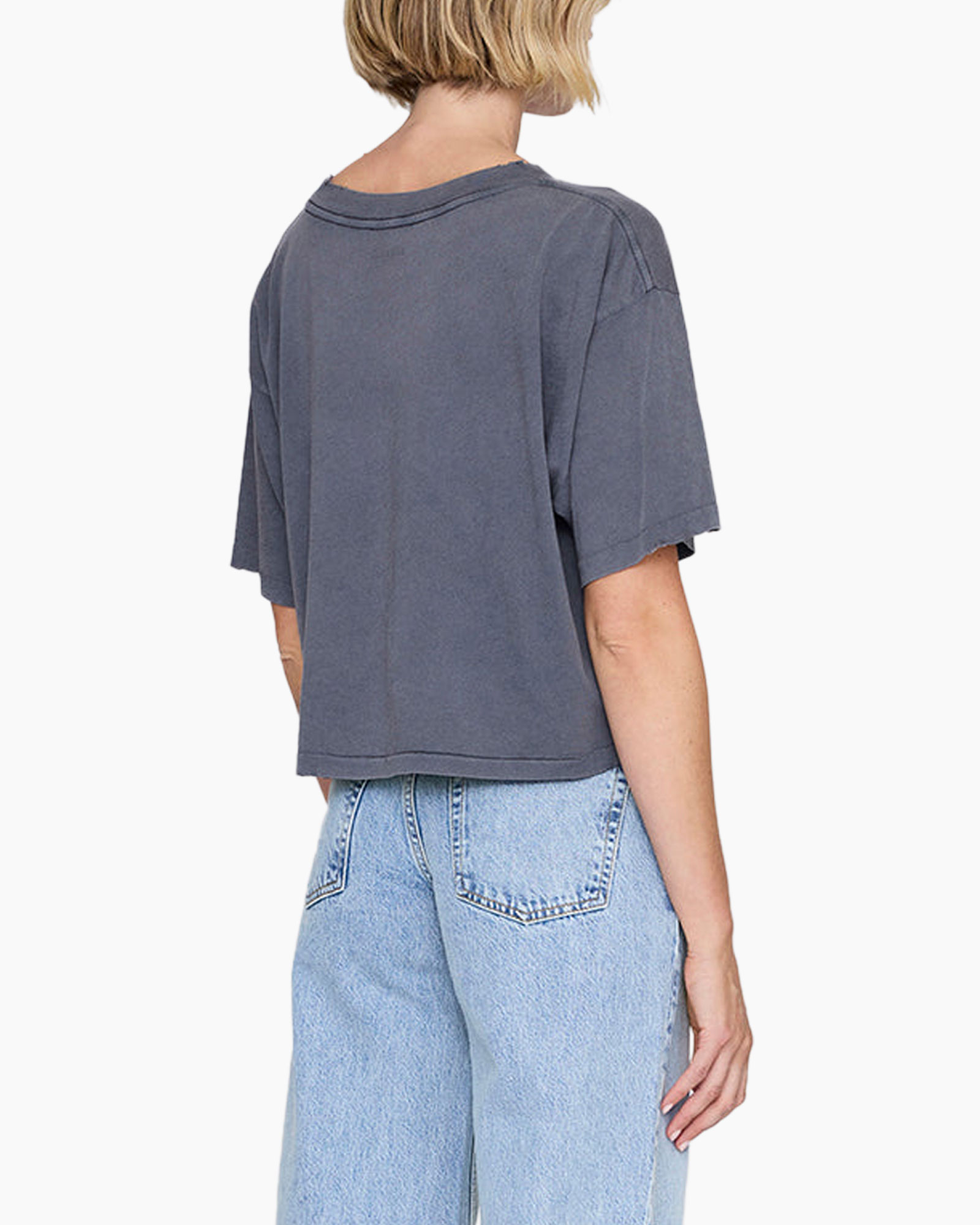 t-shirt, graphic tee, short sleeve, loose fit, gray