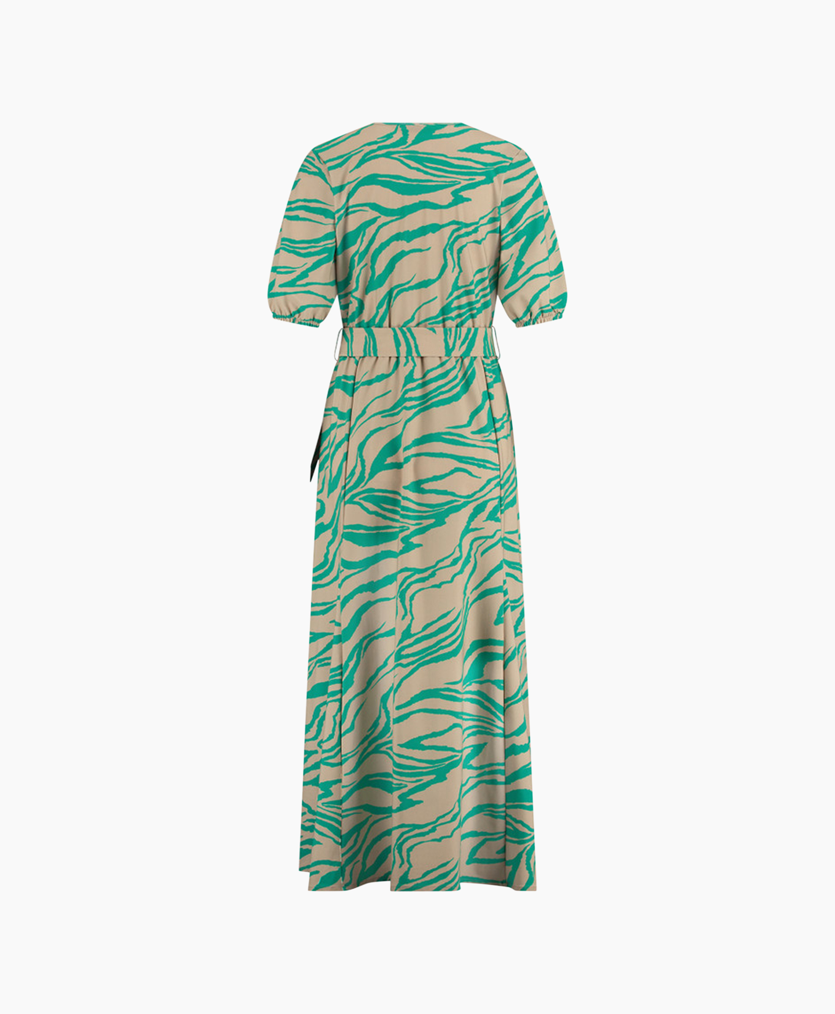 Jurk Kristie Tiger Dress Groen Jurk Kristie Tiger Dress Groen