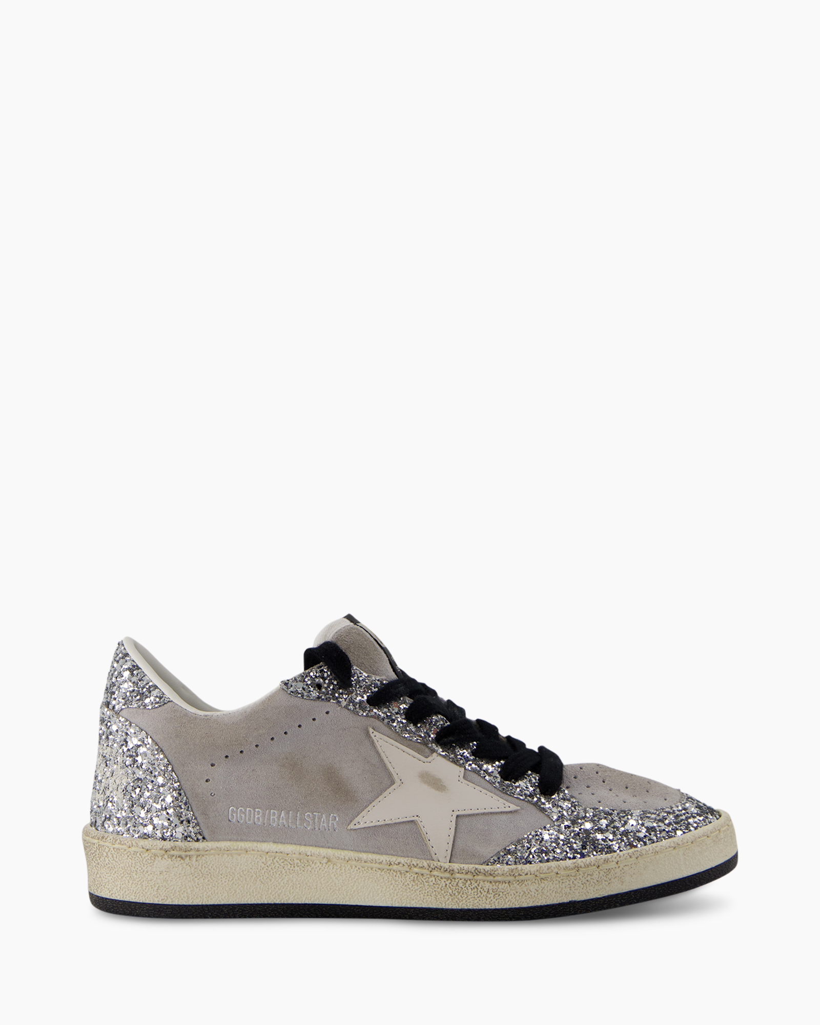 sneaker, glitter, glitterhiel, sterlogo, laag model