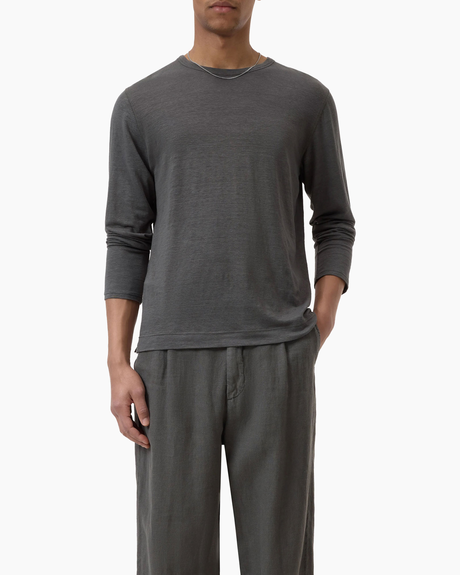 T-shirt Long Sleeve T-shirt Grijs
