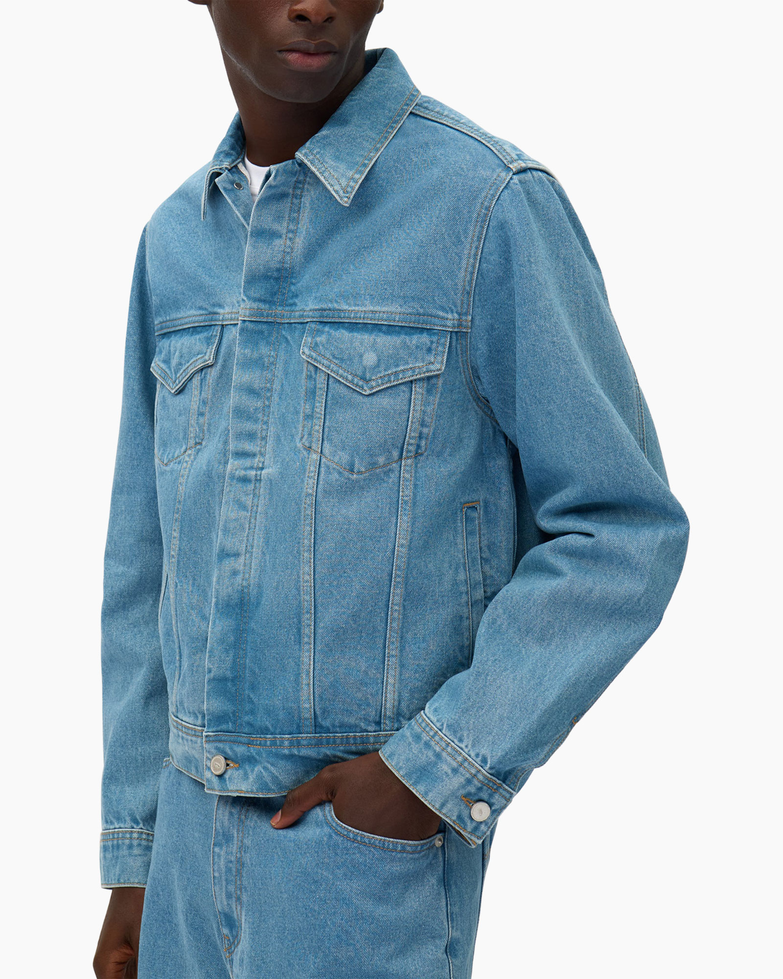 Spijkerjas Logo Bird Jacket Jeans