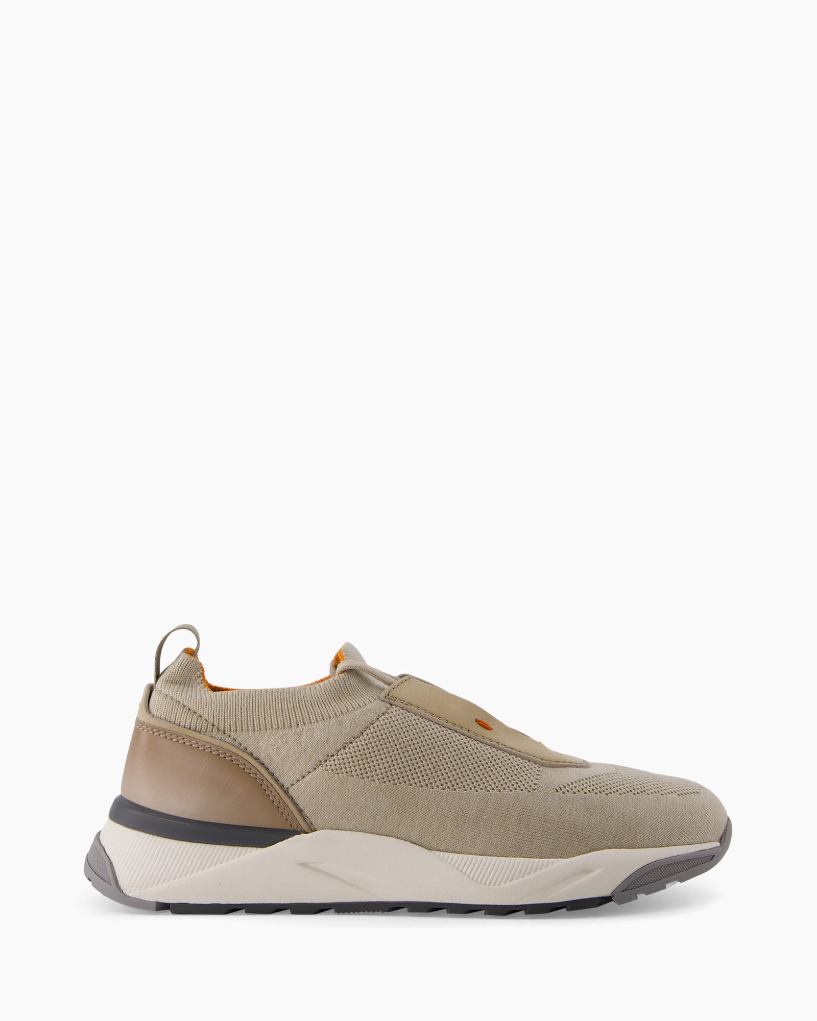 sneaker, mesh, tan, slip-on, athletic shoe
