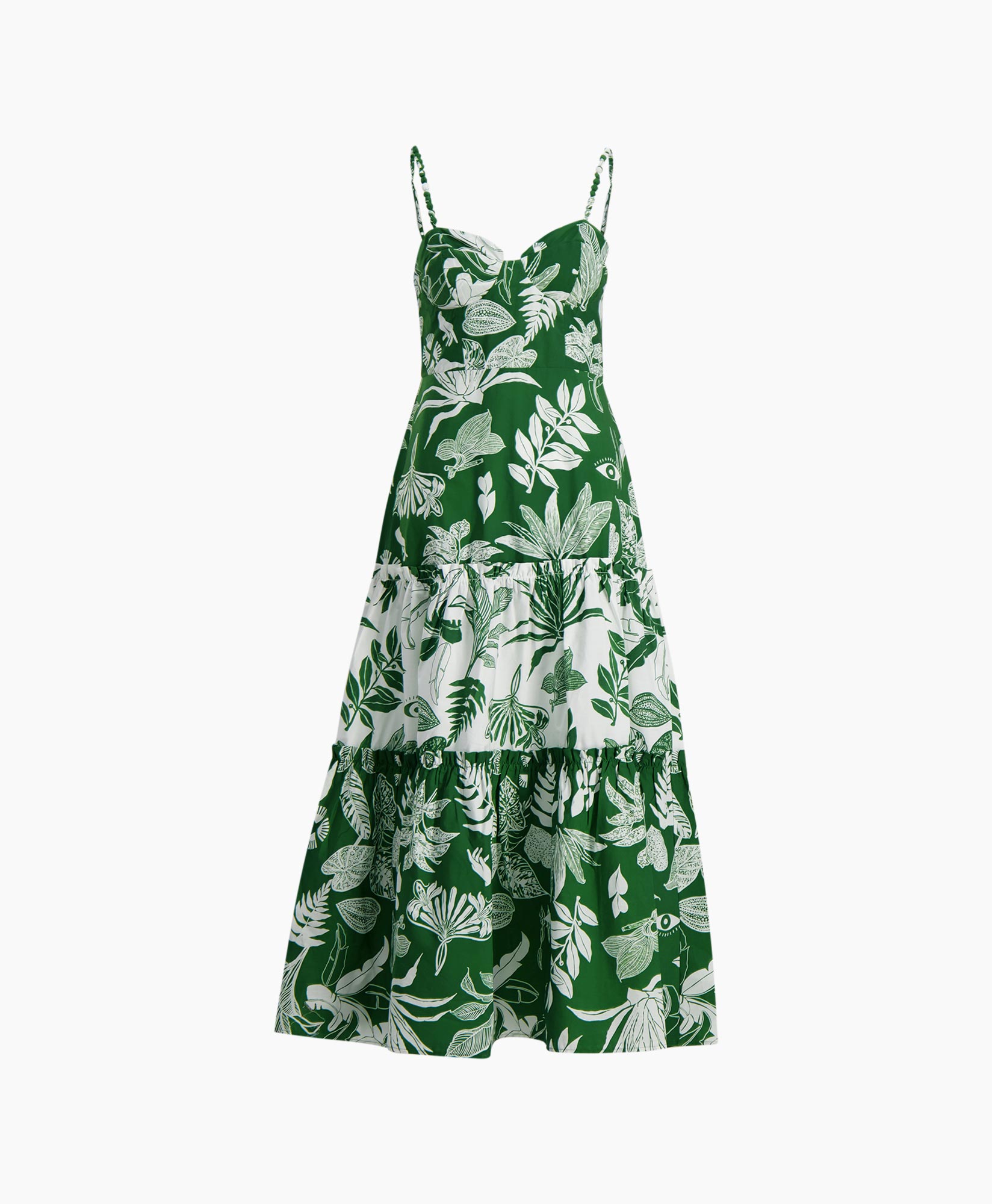 Midi Jurk Forest Soul Mix Groen
