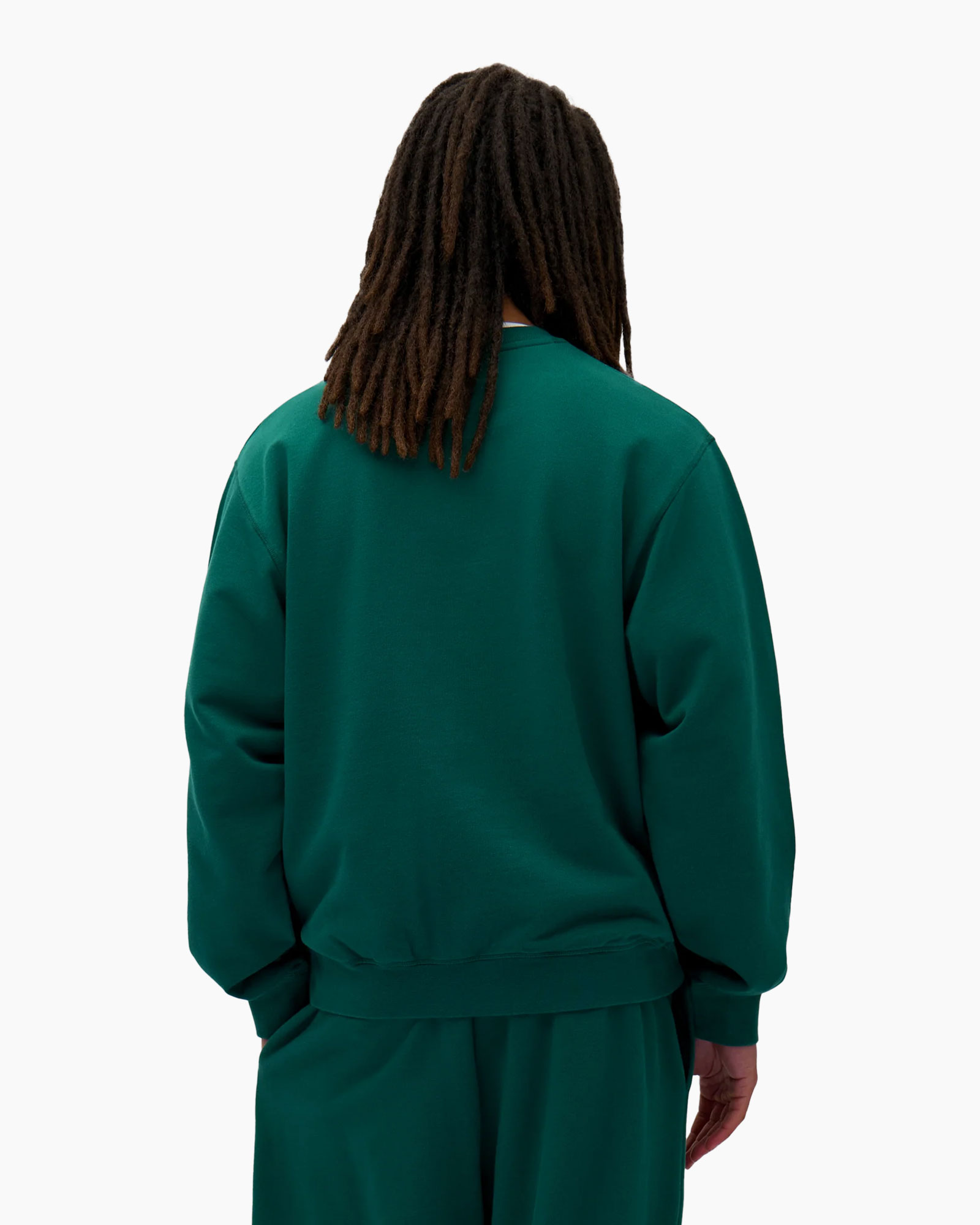 Sweater Small Heart Logo Crewneck Donker Groen