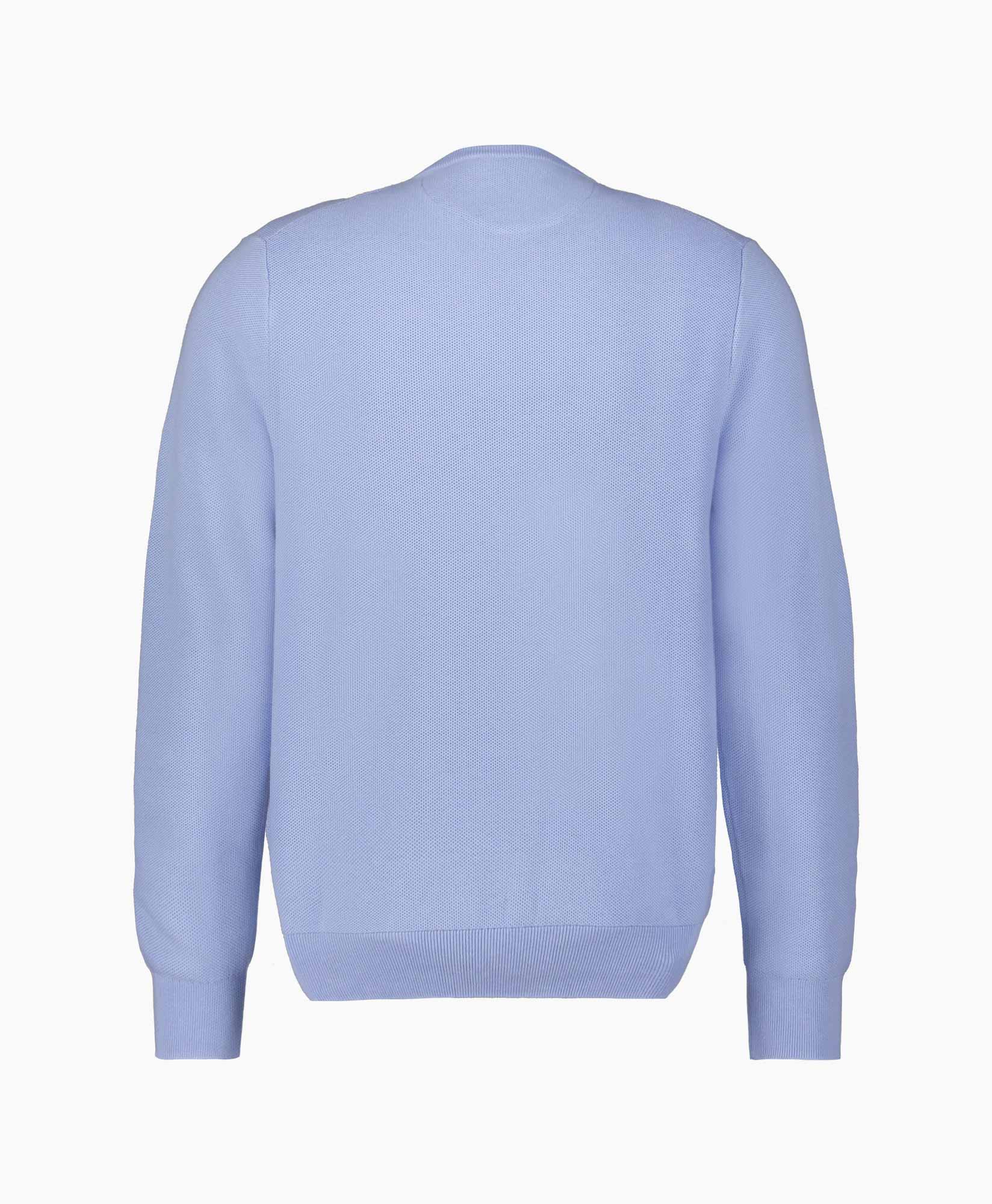 Pullover Cotton Long Sleeve Licht Blauw