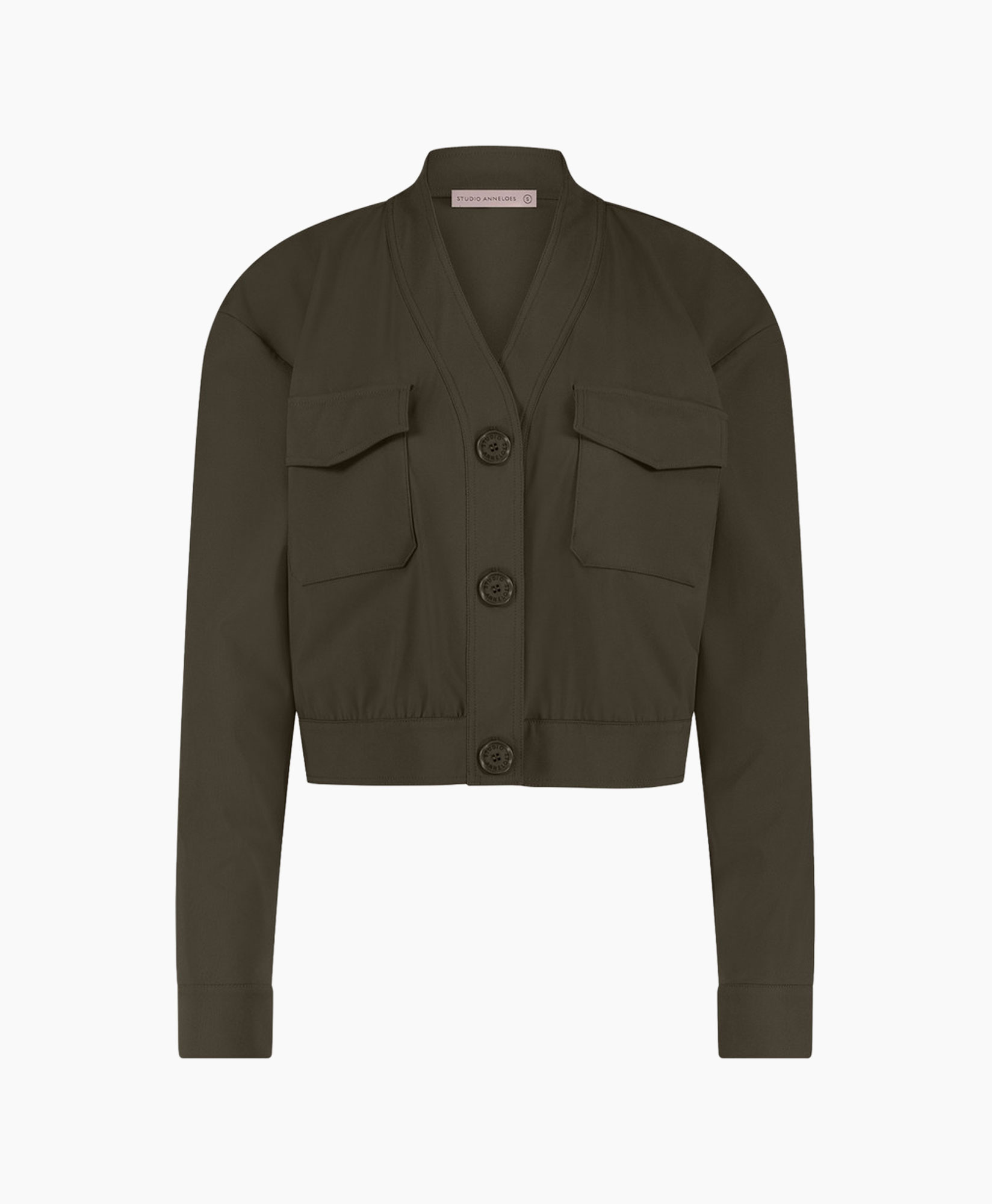 Jack Becky Cargo Jacket Groen
