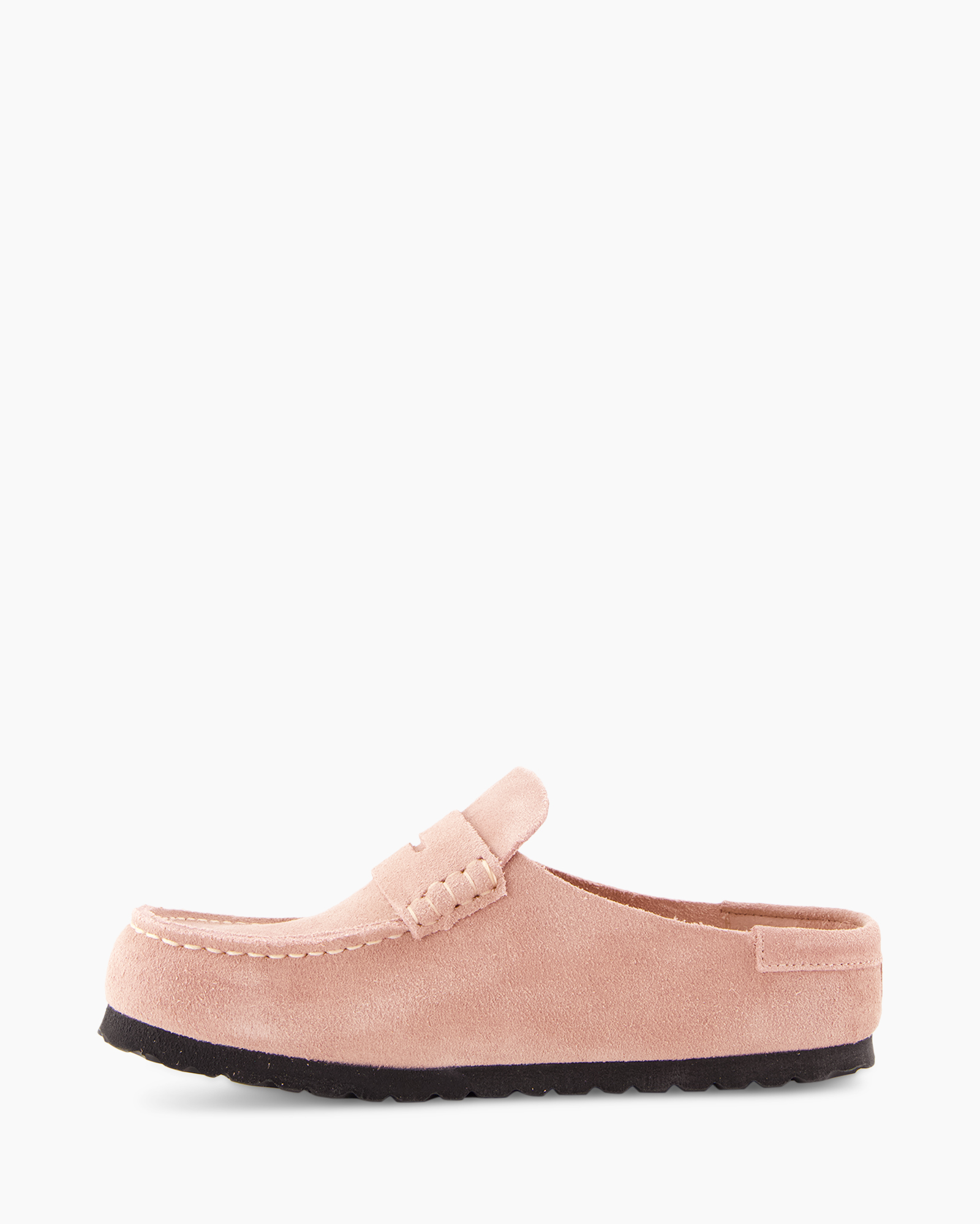 moccassin, loafers, slipper, roze, suede