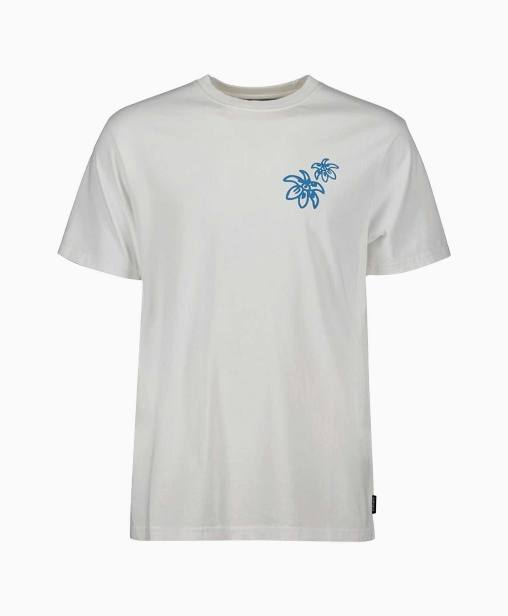 T-shirt Korte Mouw Bloom Wit