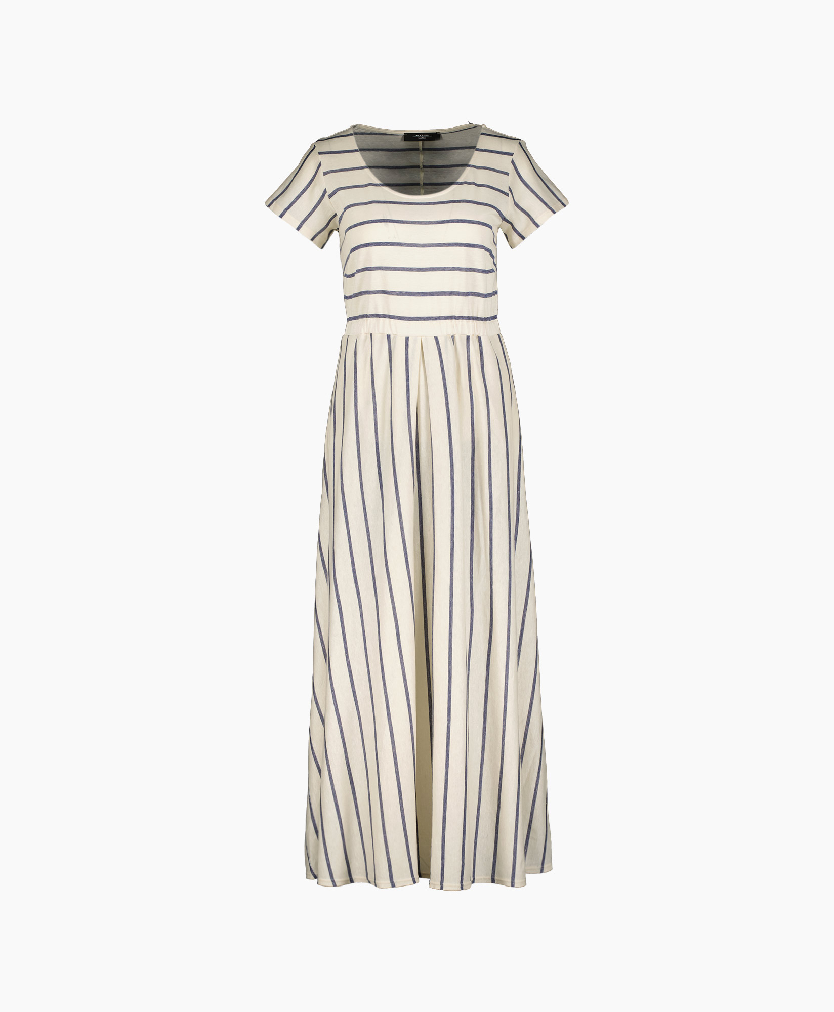 Maxmara Weekend Midi Jurk Edicola Ecru