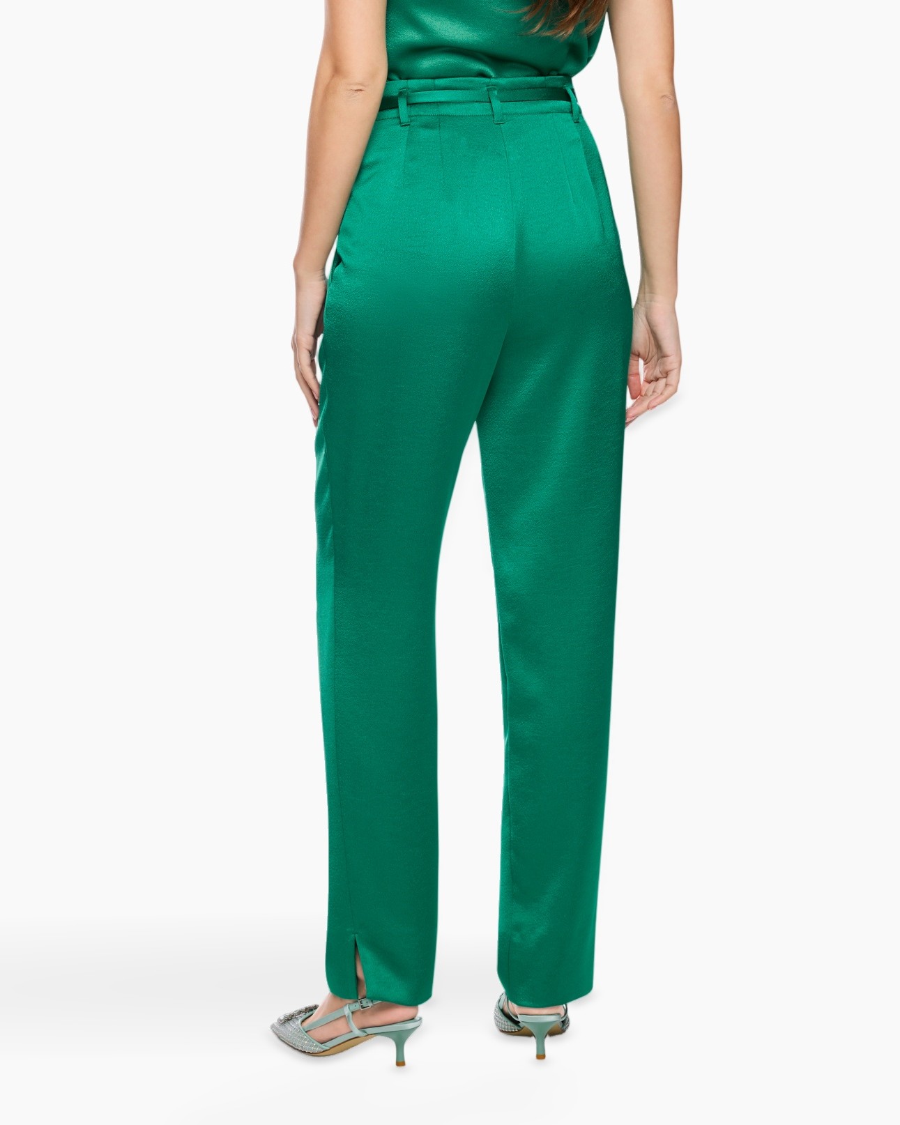 groen, broek, pantalon, broekpak, passen