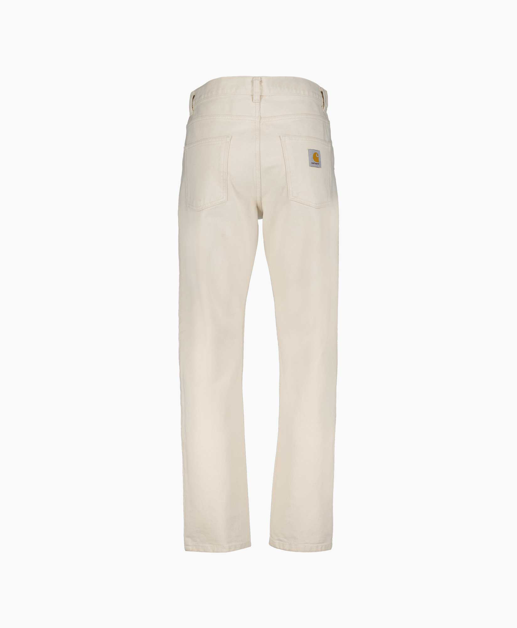 Carhartt Wip Broek Newel Ivoor / Naturel