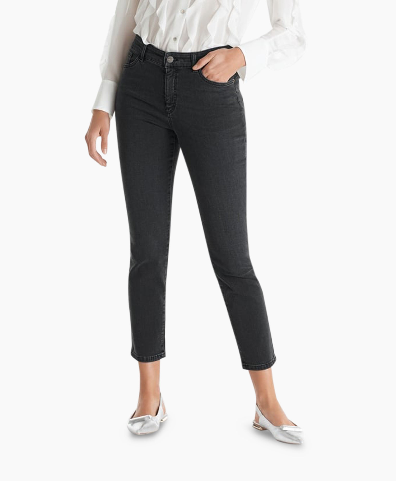 Jeans +p 82.01 D14 Donker Grijs