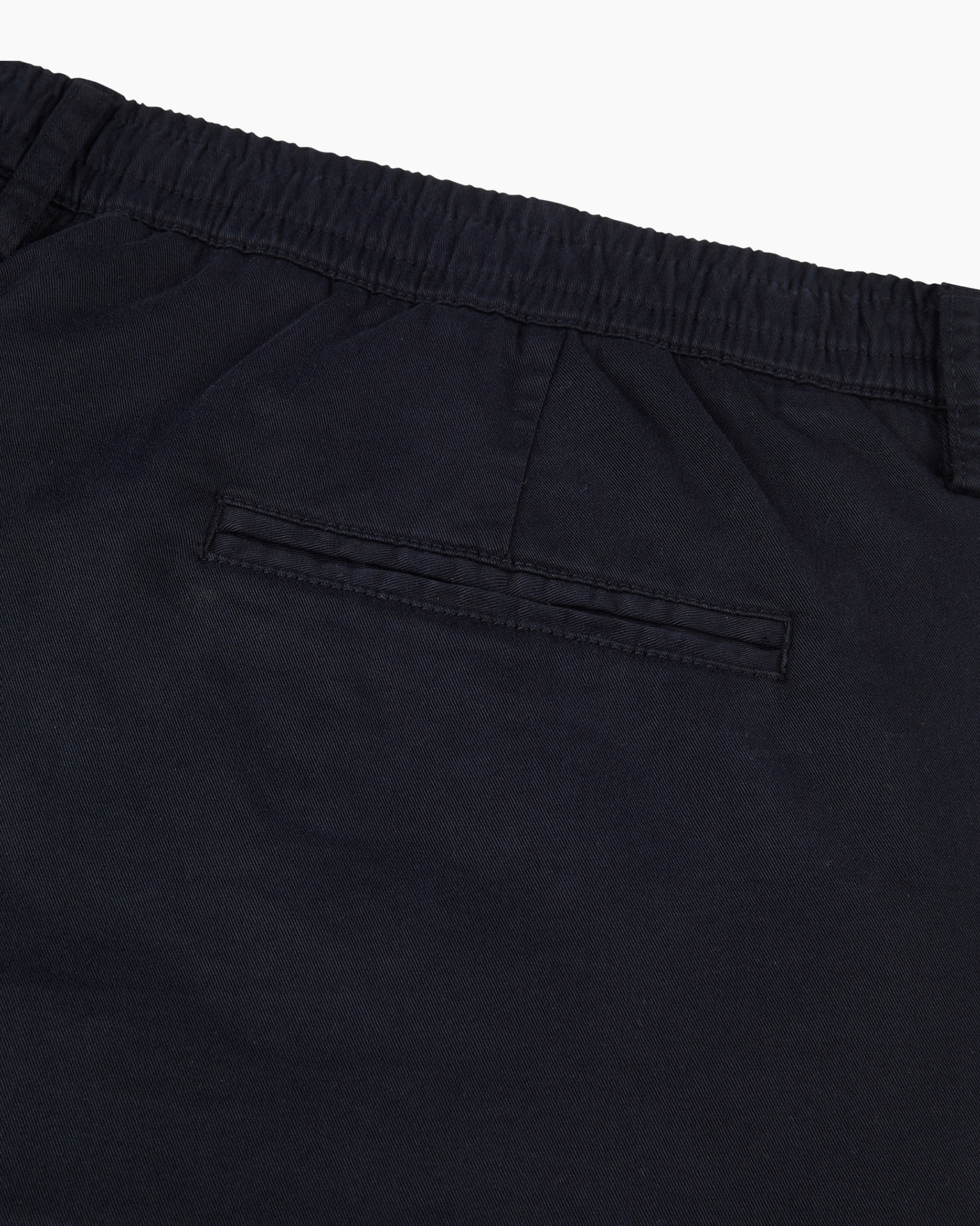 shorts, drawstring, navy, stretch, knee-length