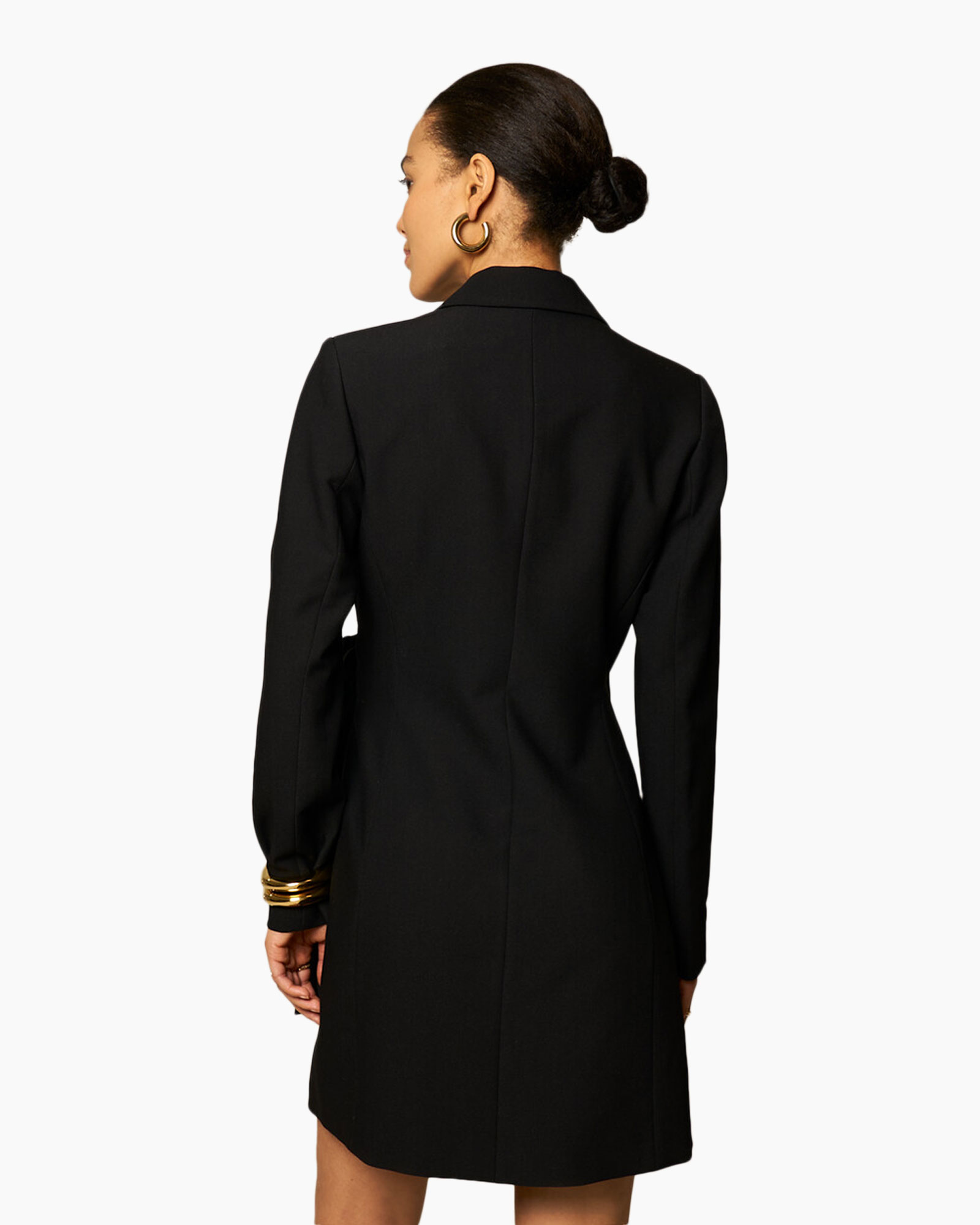 Coat, Blazer, Overcoat, Person, Woman