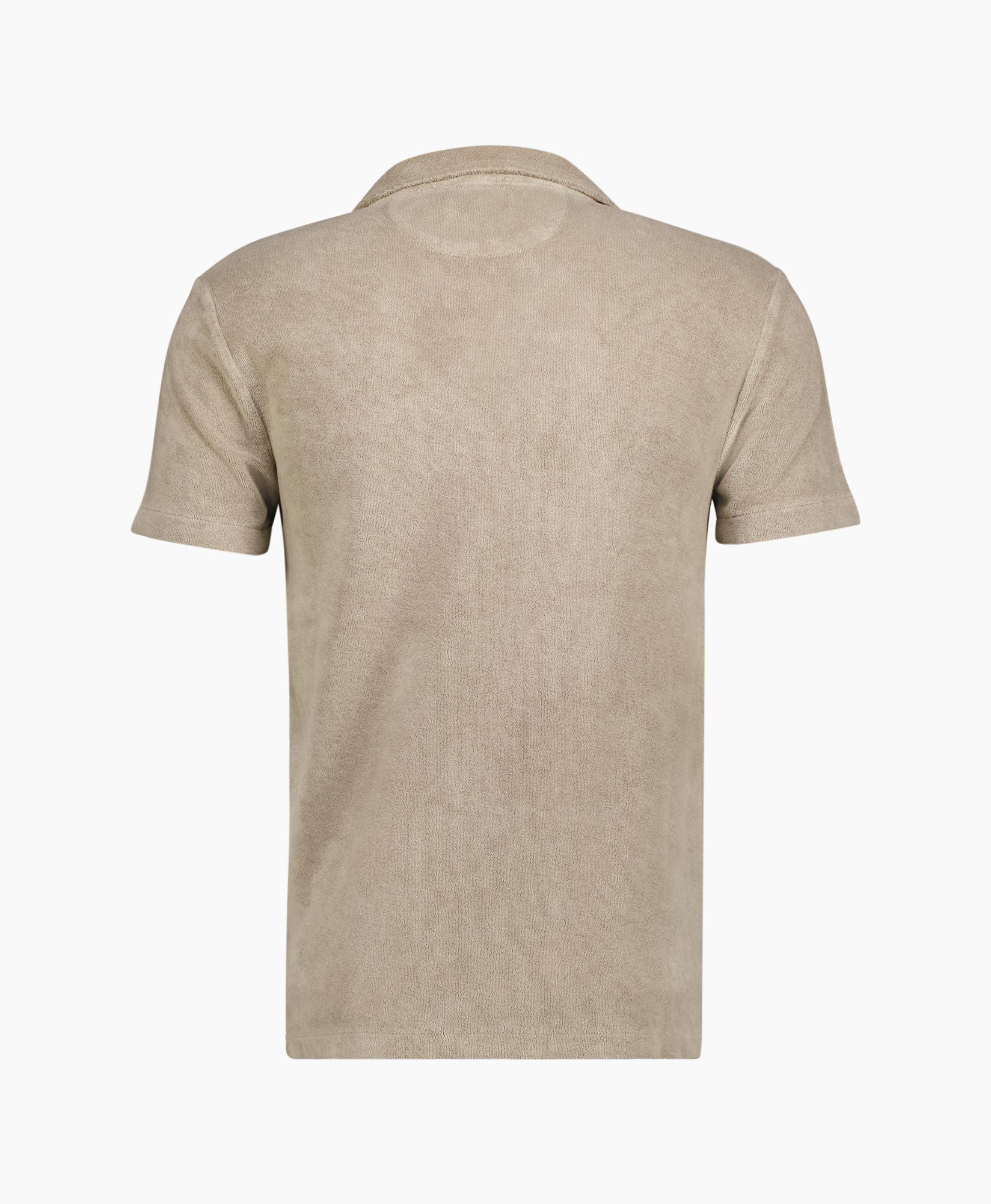 Polo Cotton Terry Olijf