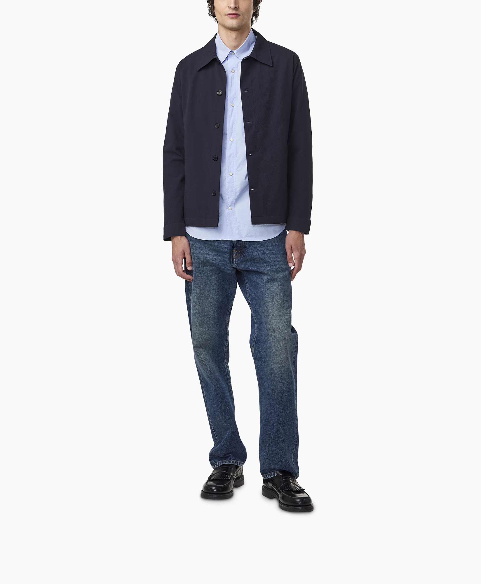 Overshirt Zander 1924 Donker Blauw