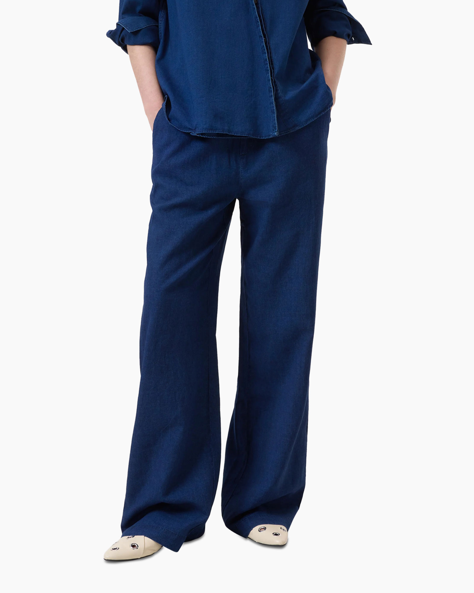 Pantalon Winona Donker Blauw