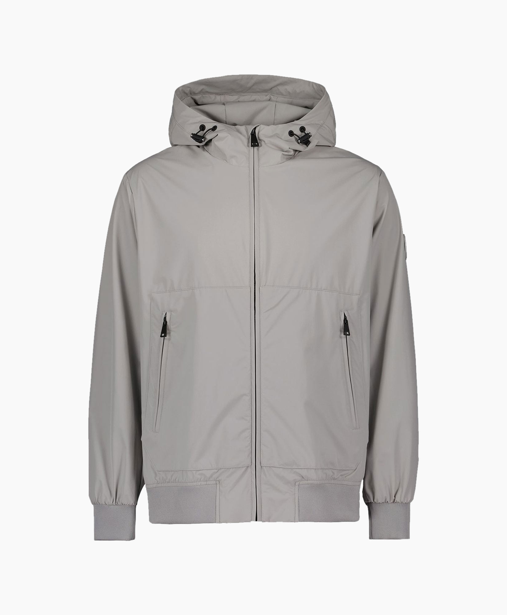 Jack Hooded Four-fay Stretch Grijs