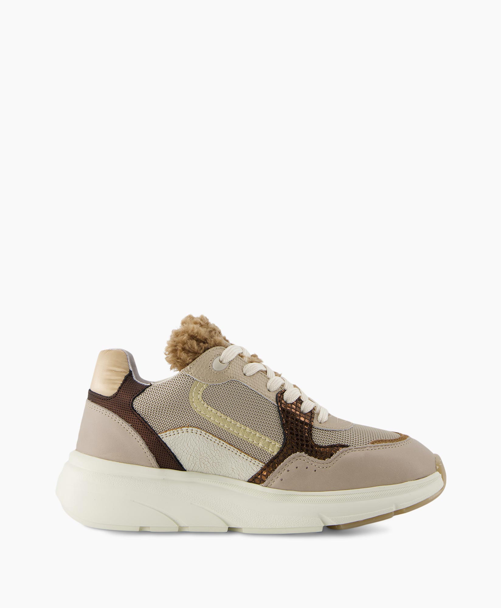 Sneaker Vic Celia Licht Bruin
