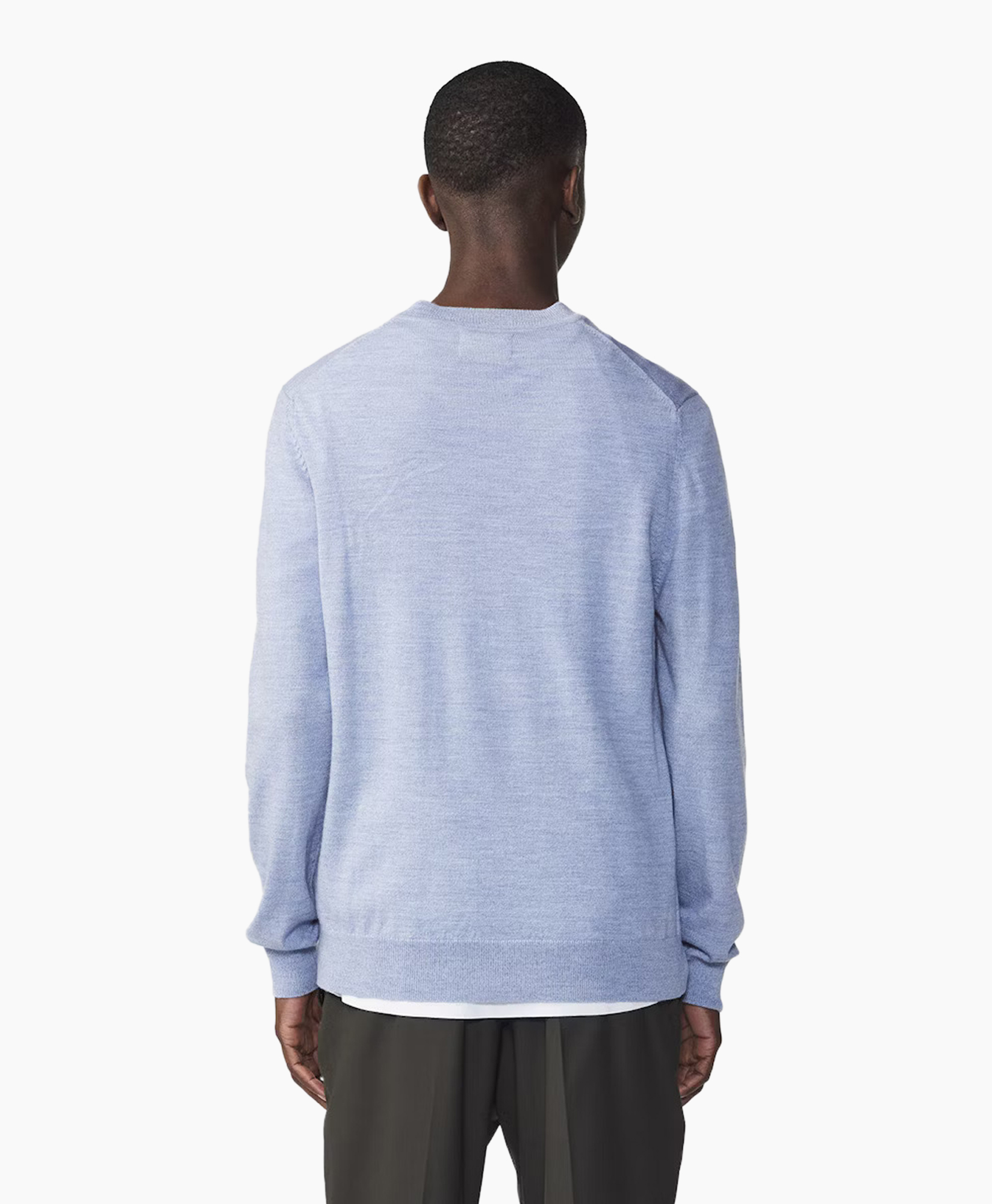 Gebreide Trui Ted 6605 Licht Blauw