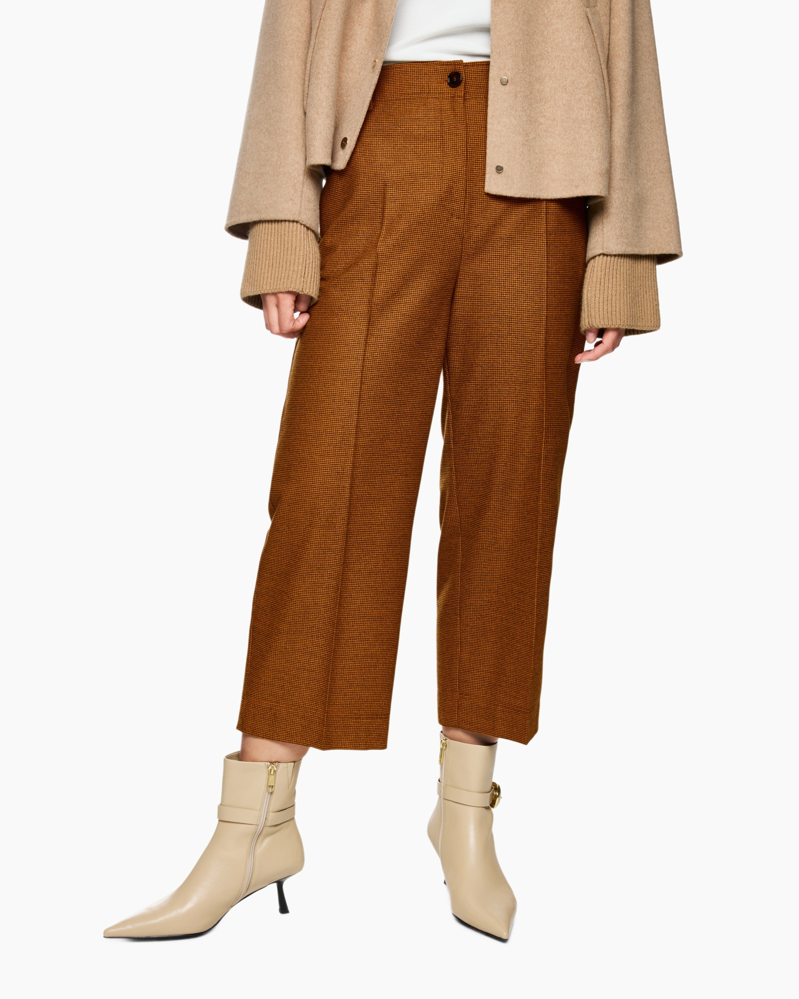 Broek Zp 81.17 W12 Licht Bruin